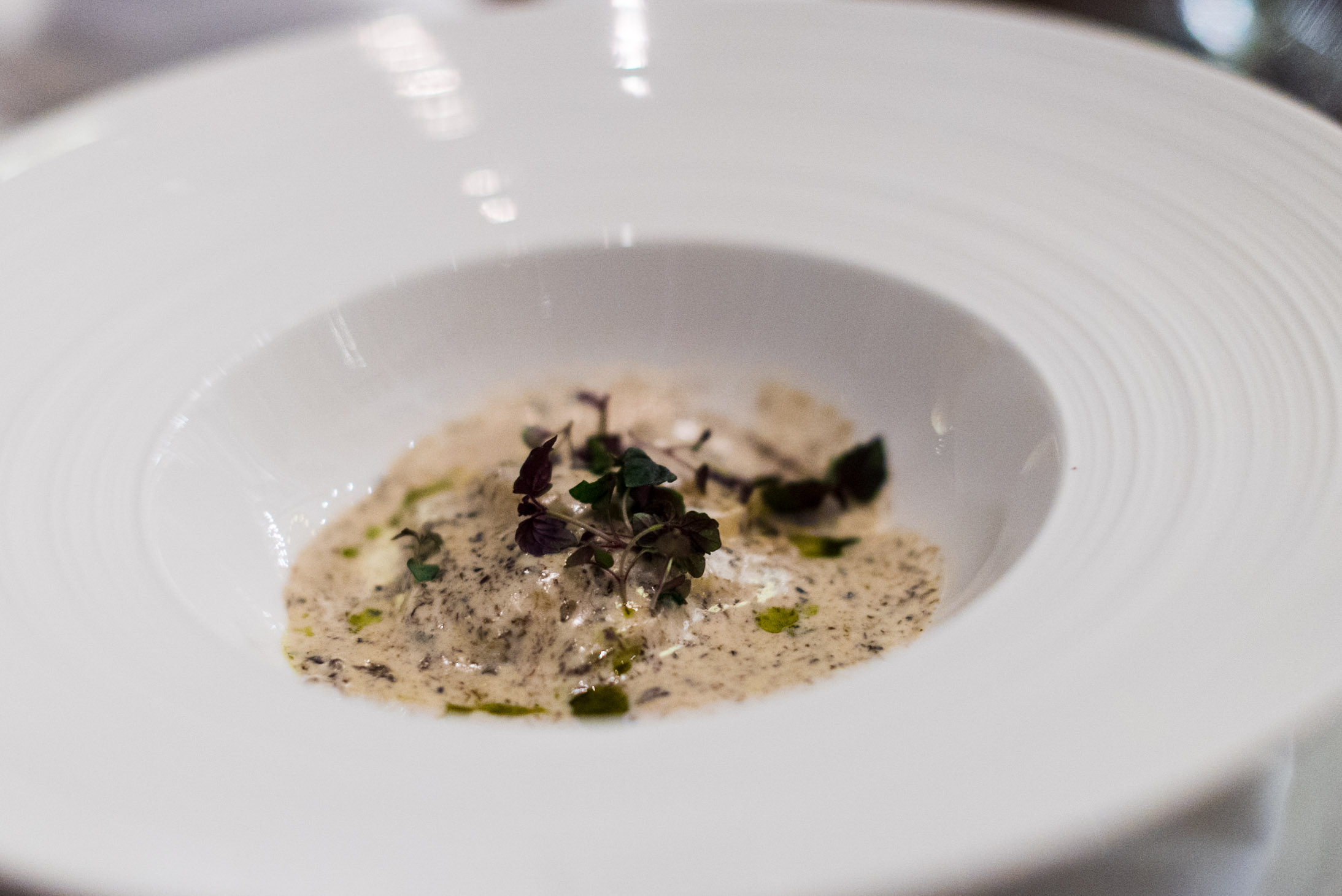 Truffle Ravioli&nbsp;(Tasting Portion)Brasserie Les Saveurs - St. Regis Singapore