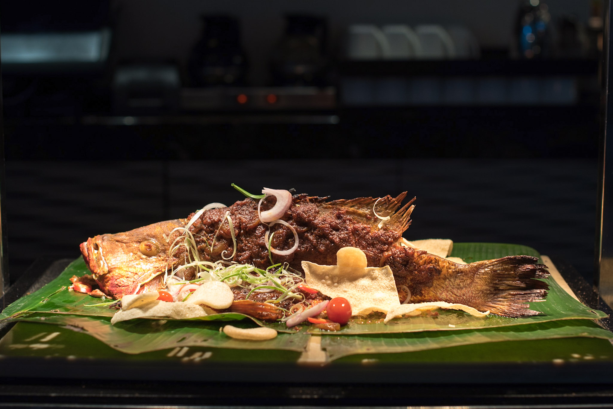 Baked Red Snapper in Sambal Chilli