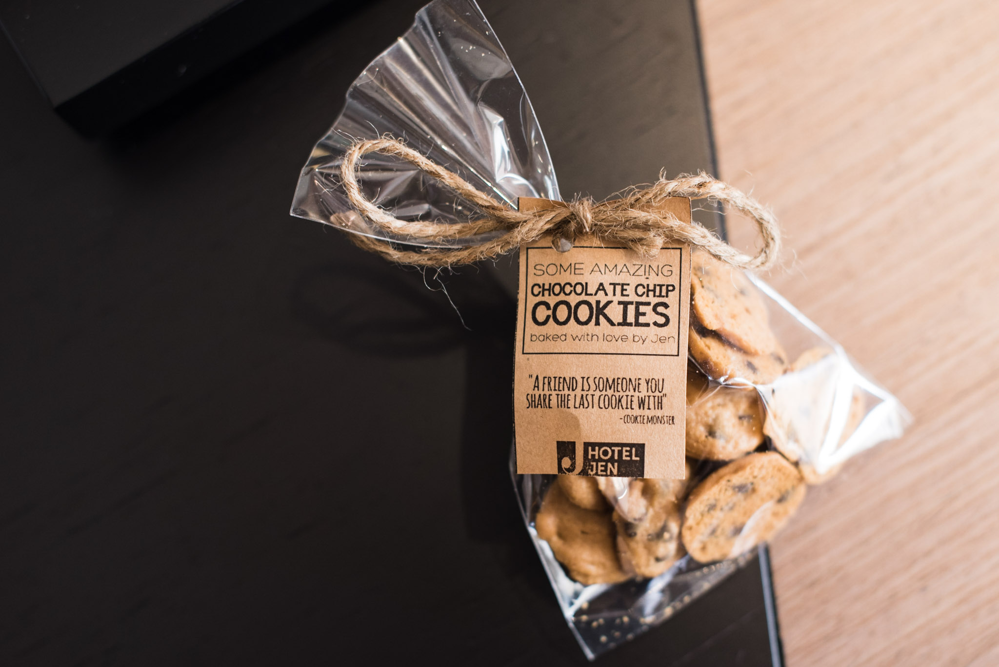 Complimentary Cookies at Hotel Jen Tanglin