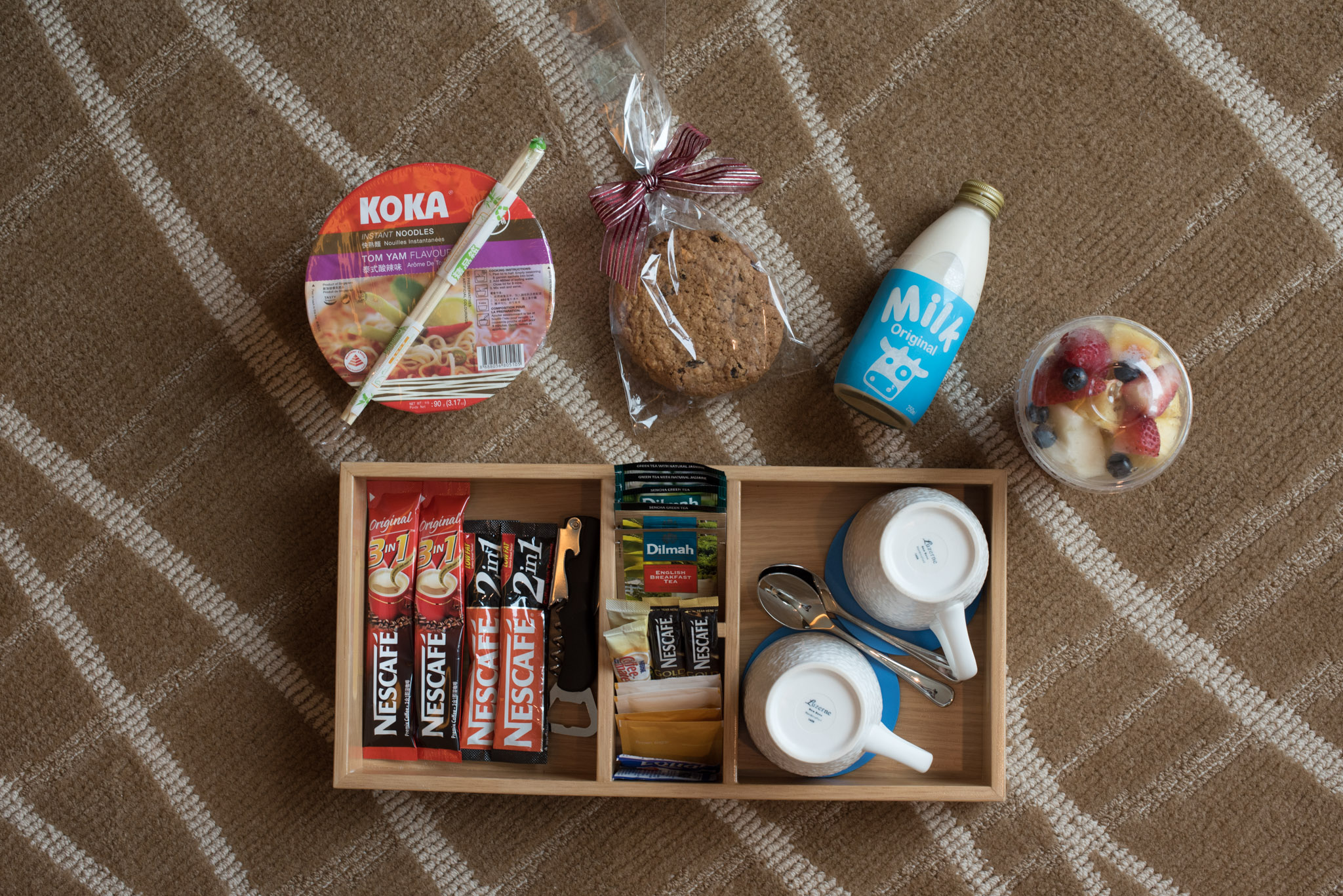 In-room and Jade Amenities - Hotel Jen Orchardgateway Singapore