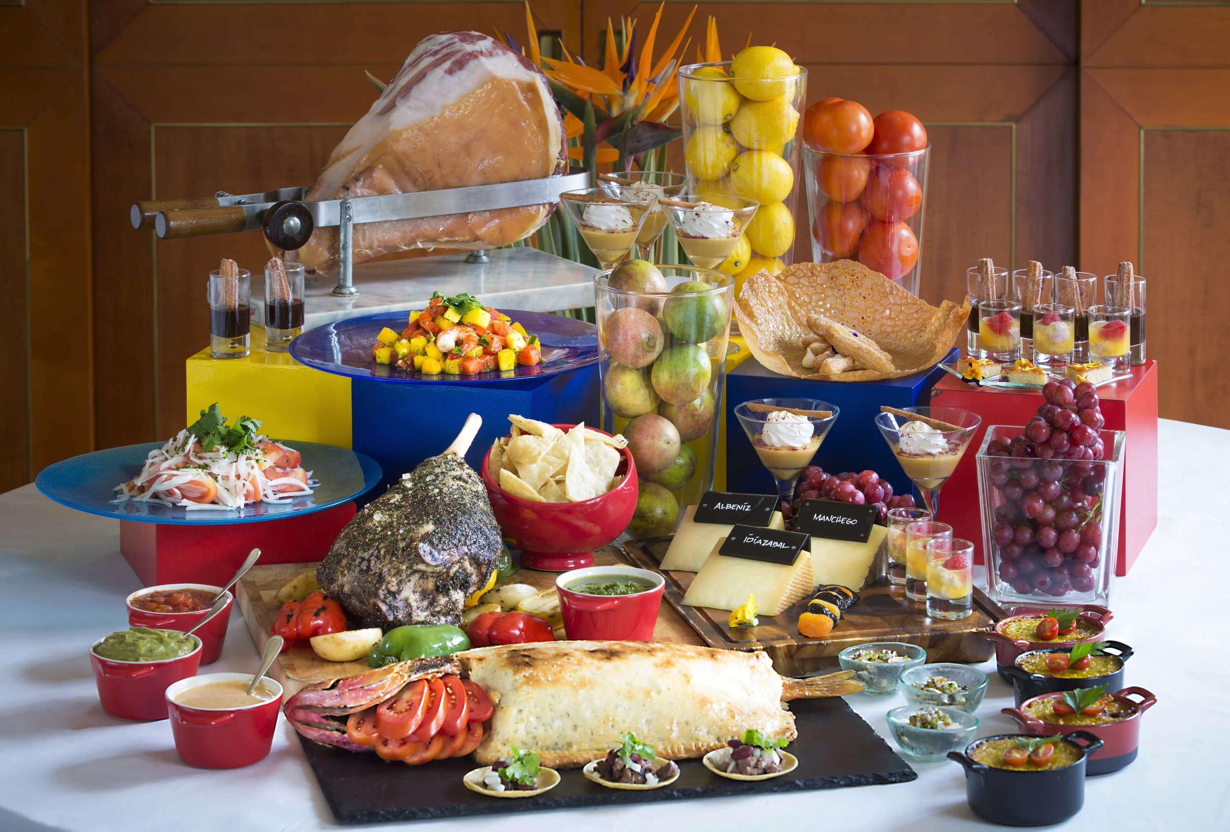 Cuisines from Latin America | Photo Credit: Conrad Centennial Singapore