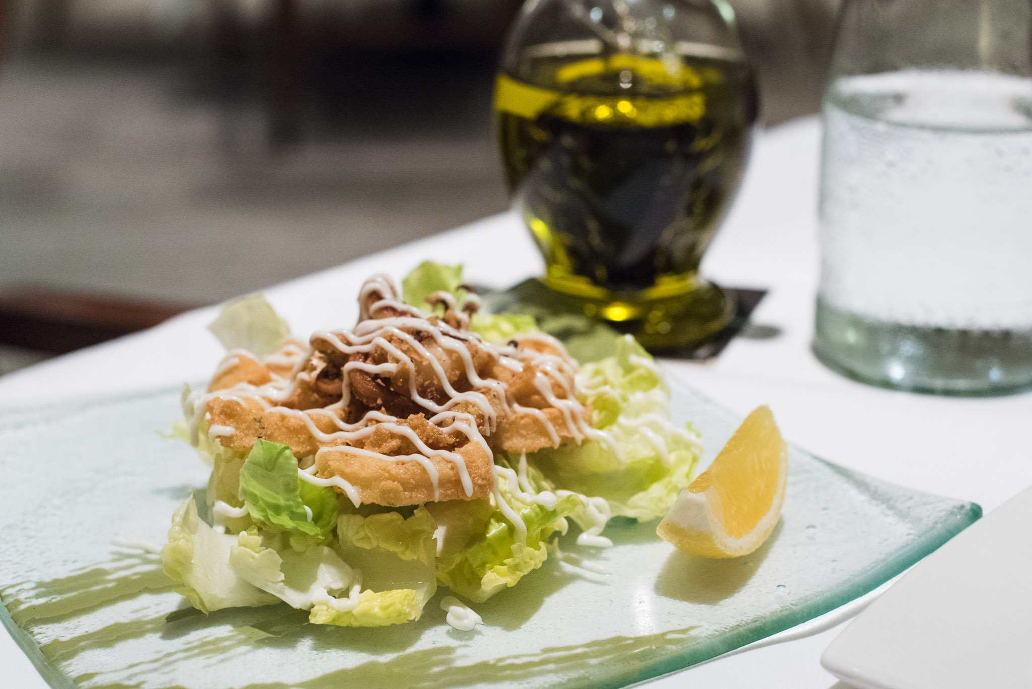 Calamari SaladDOMVS, The Italian Restaurant - Sheraton Towers Singapore