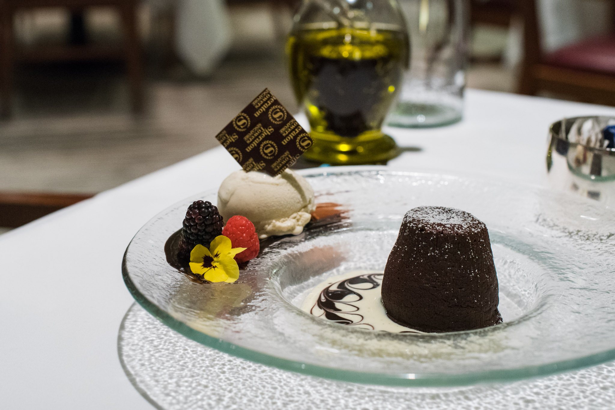 Molten Chocolate Lava CakeDOMVS, The Italian Restaurant - Sheraton Towers Singapore