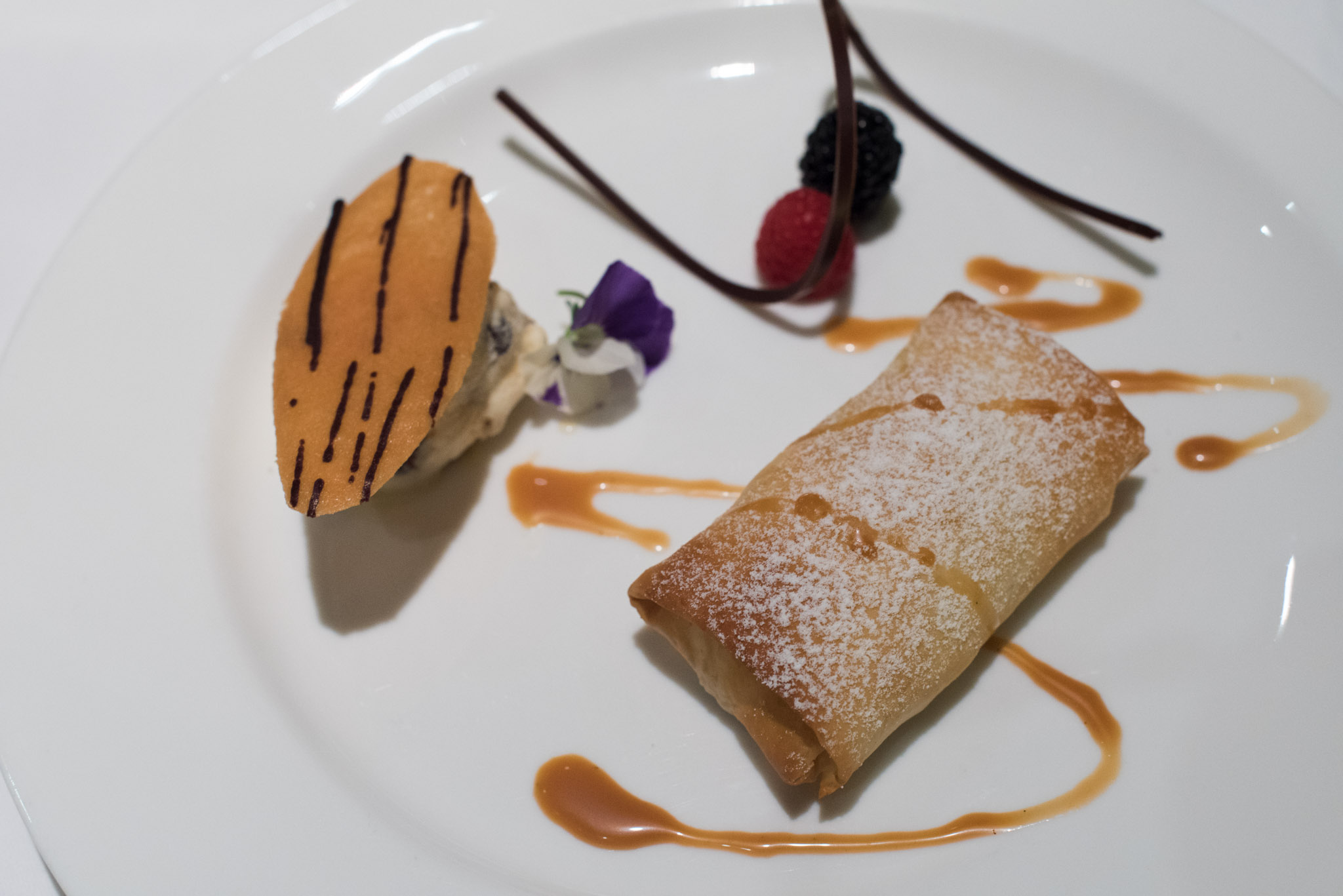 Banana StrudelDOMVS, The Italian Restaurant - Sheraton Towers Singapore