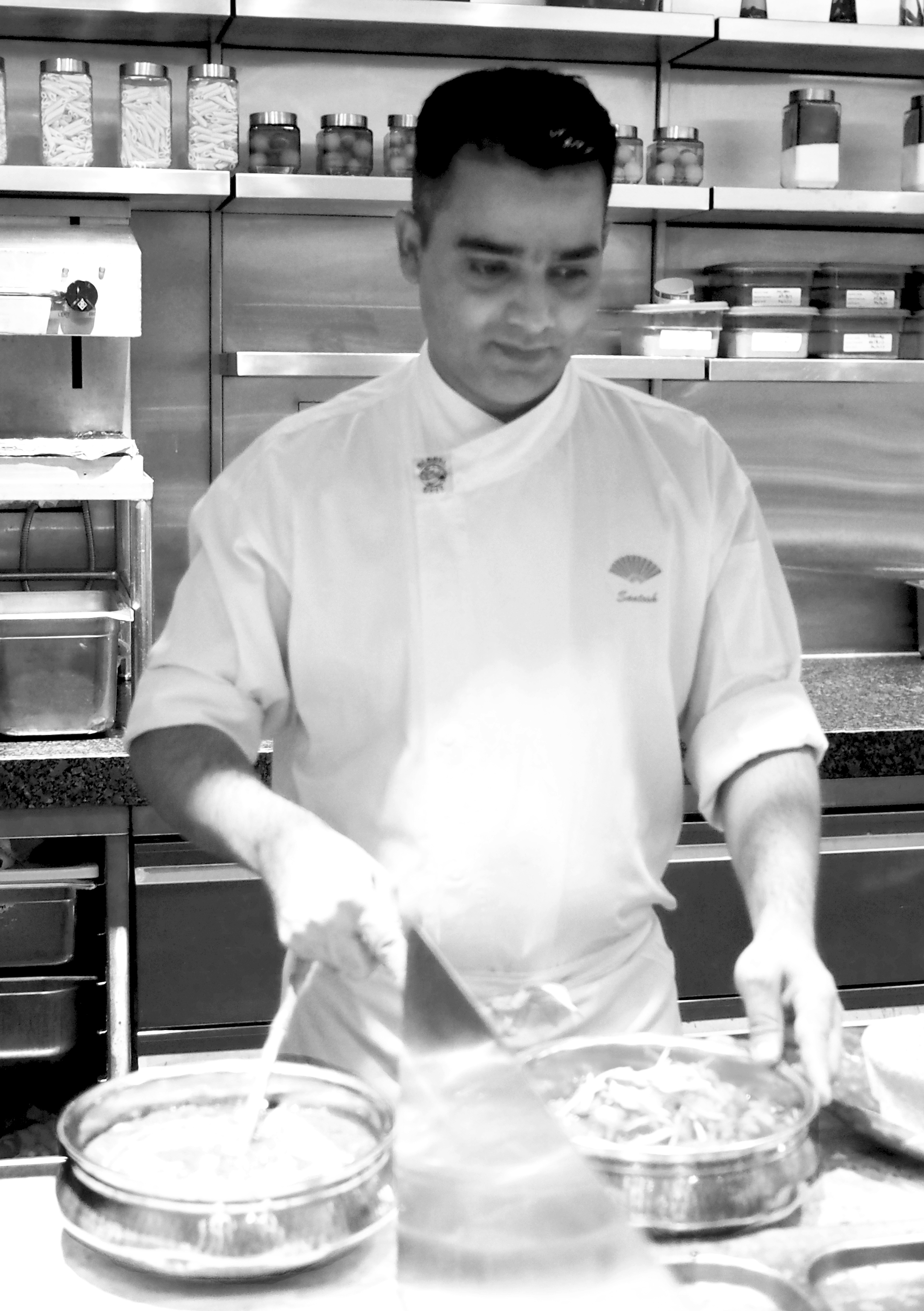 Chef Santosh Kumar | Photo Credit: Mandarin Oriental, Singapore