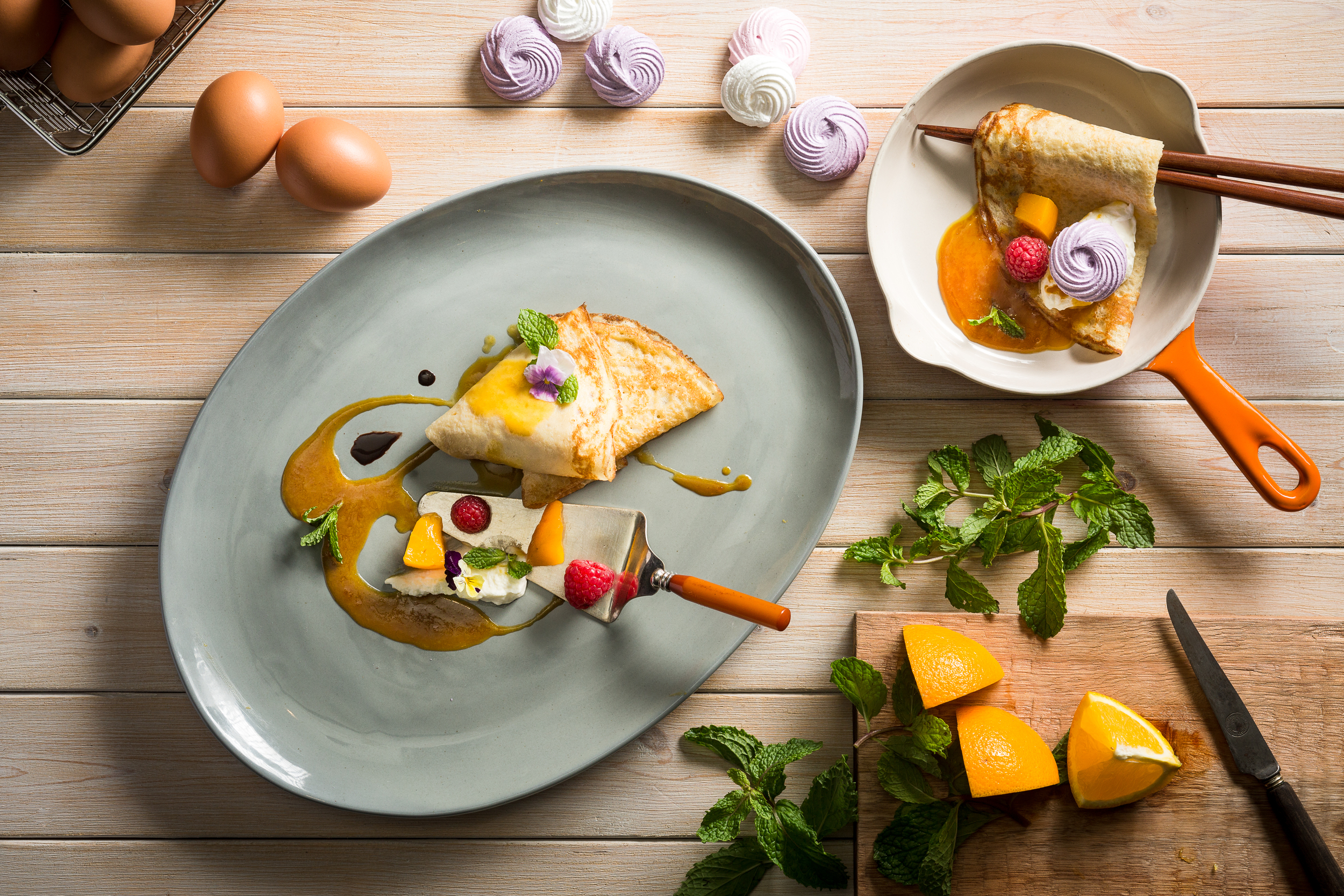 Crêpe Suzette | Photo Credit: Crowne Plaza Changi Airport