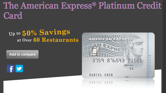 American Express Platinum Credit Card | Photo Credit: American Express Singapore