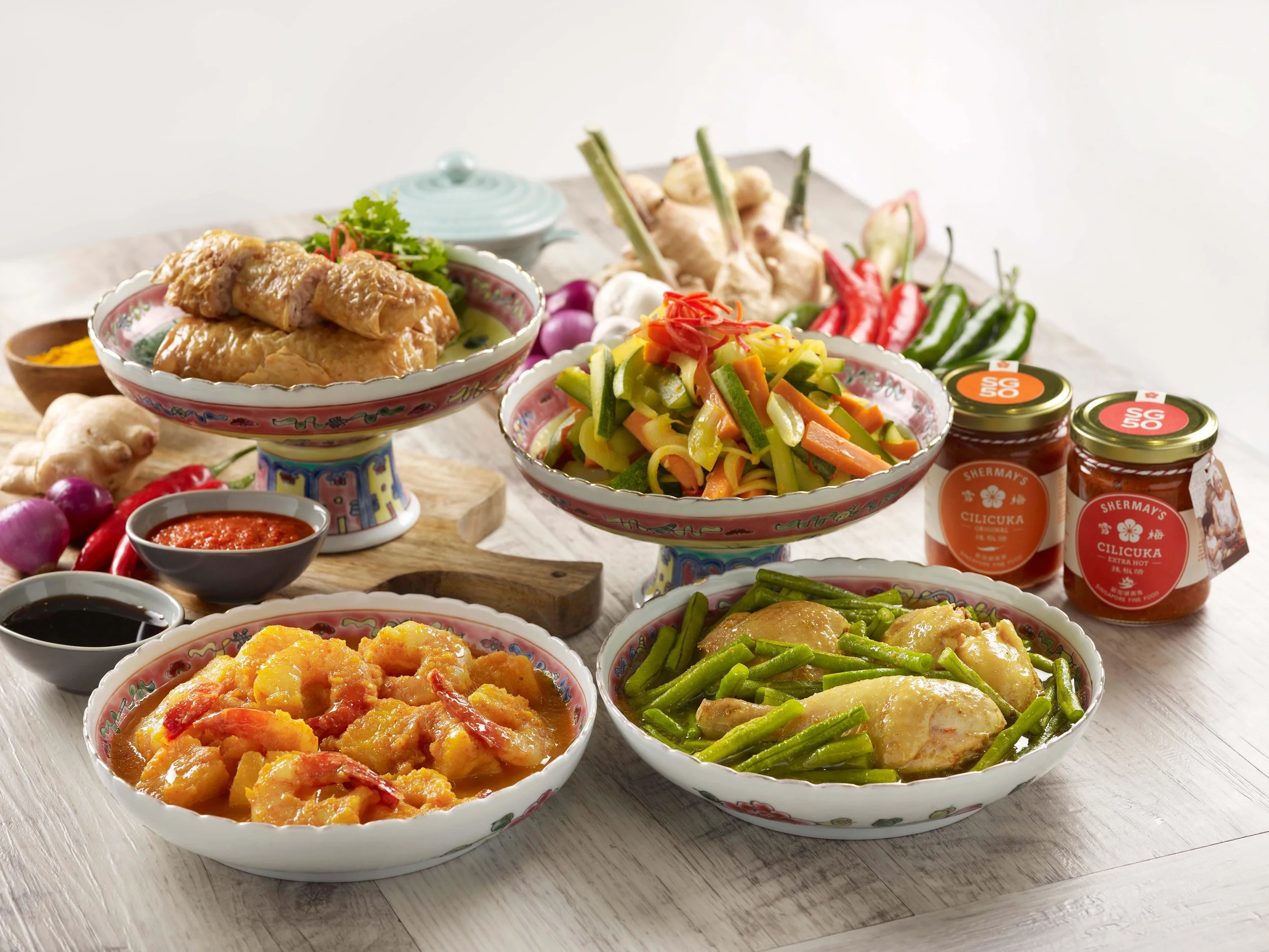 Peranakan Buffet and Shermay’s Cooking School Pop-Up at the One Farrer Hotel & Spa