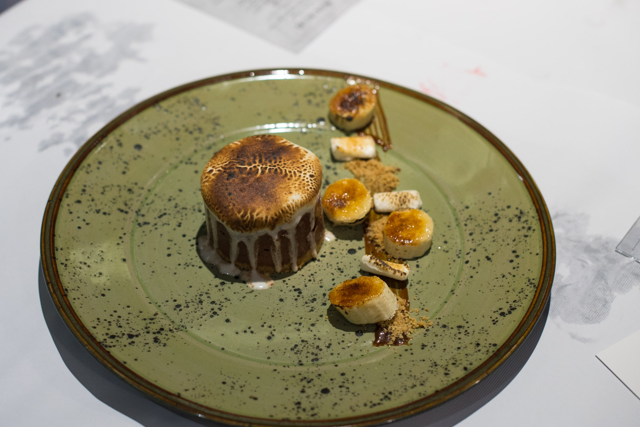 Bitter Chocolate Marshmallow Fluff with Caramelized Banana (S$14++) District 10 Suntec City