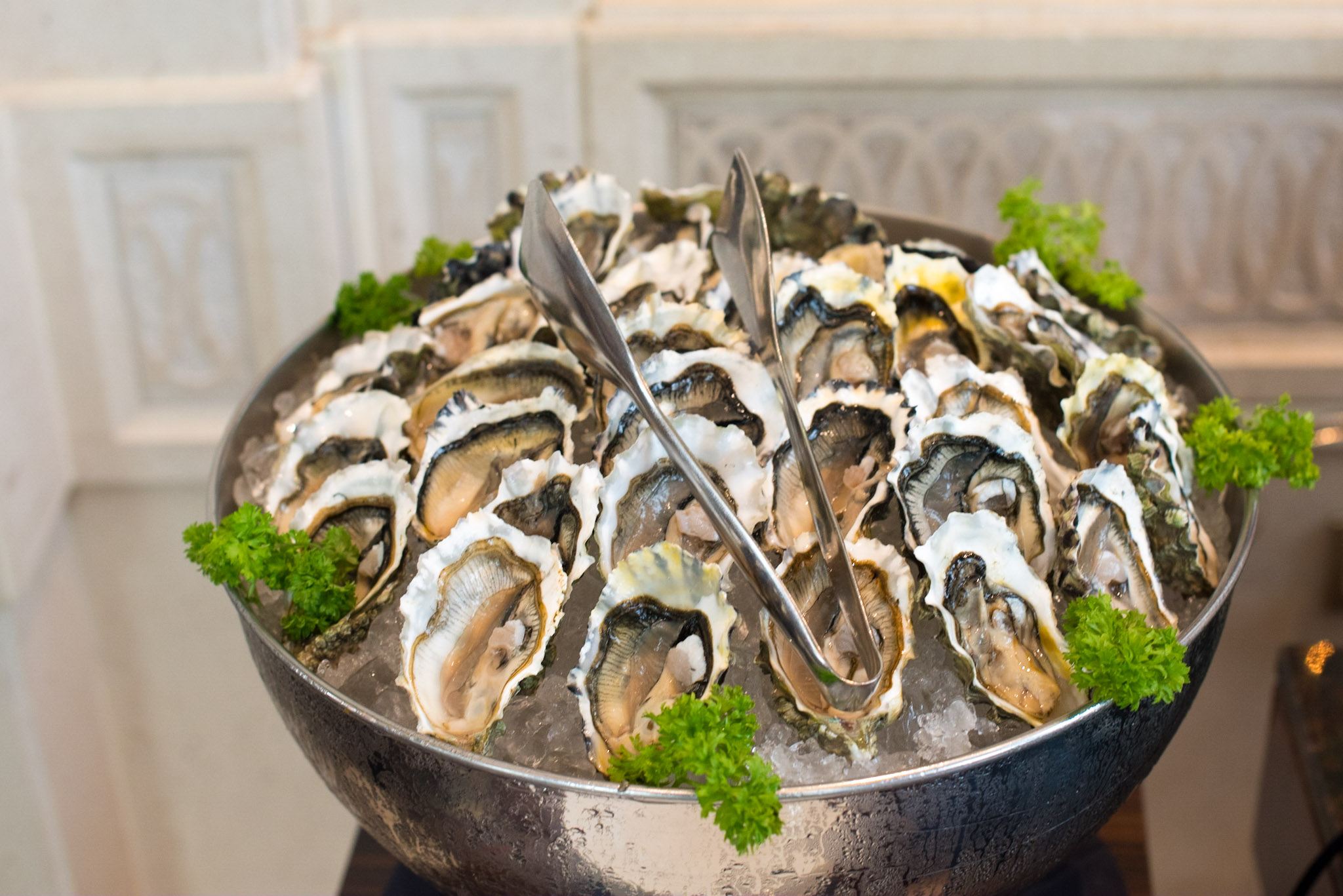 Freshly Shucked Oysters on IceBrasserie Les Saveurs - The St. Regis Singapore