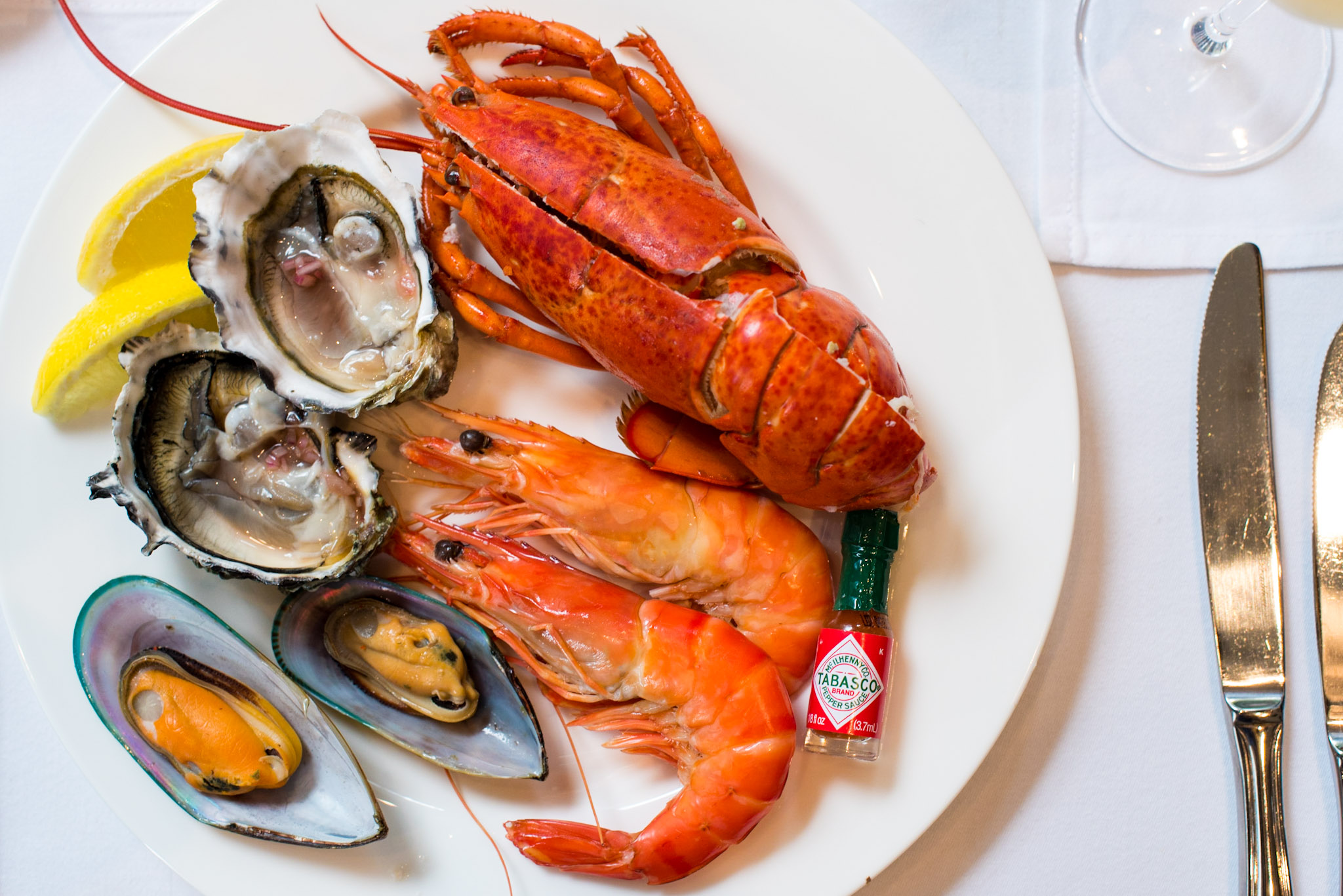 Plate of Fresh SeafoodBrasserie Les Saveurs - The St. Regis Singapore