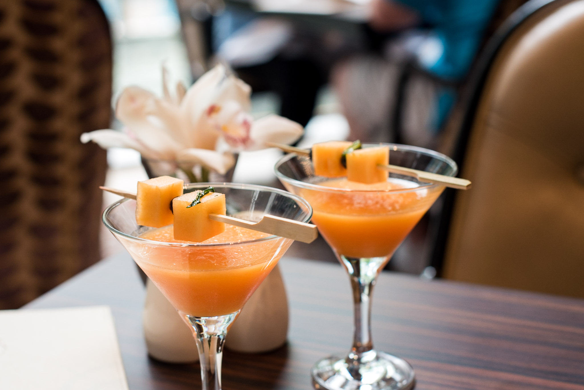 Rock Melon GazpachoBrasserie Les Saveurs - The St. Regis Singapore