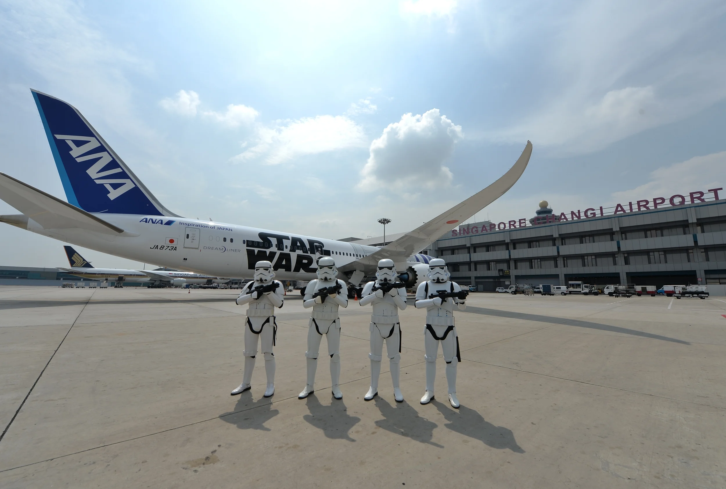 Stormtroopers™ in Changi Airport | Photo Credit: Changi Airport Group