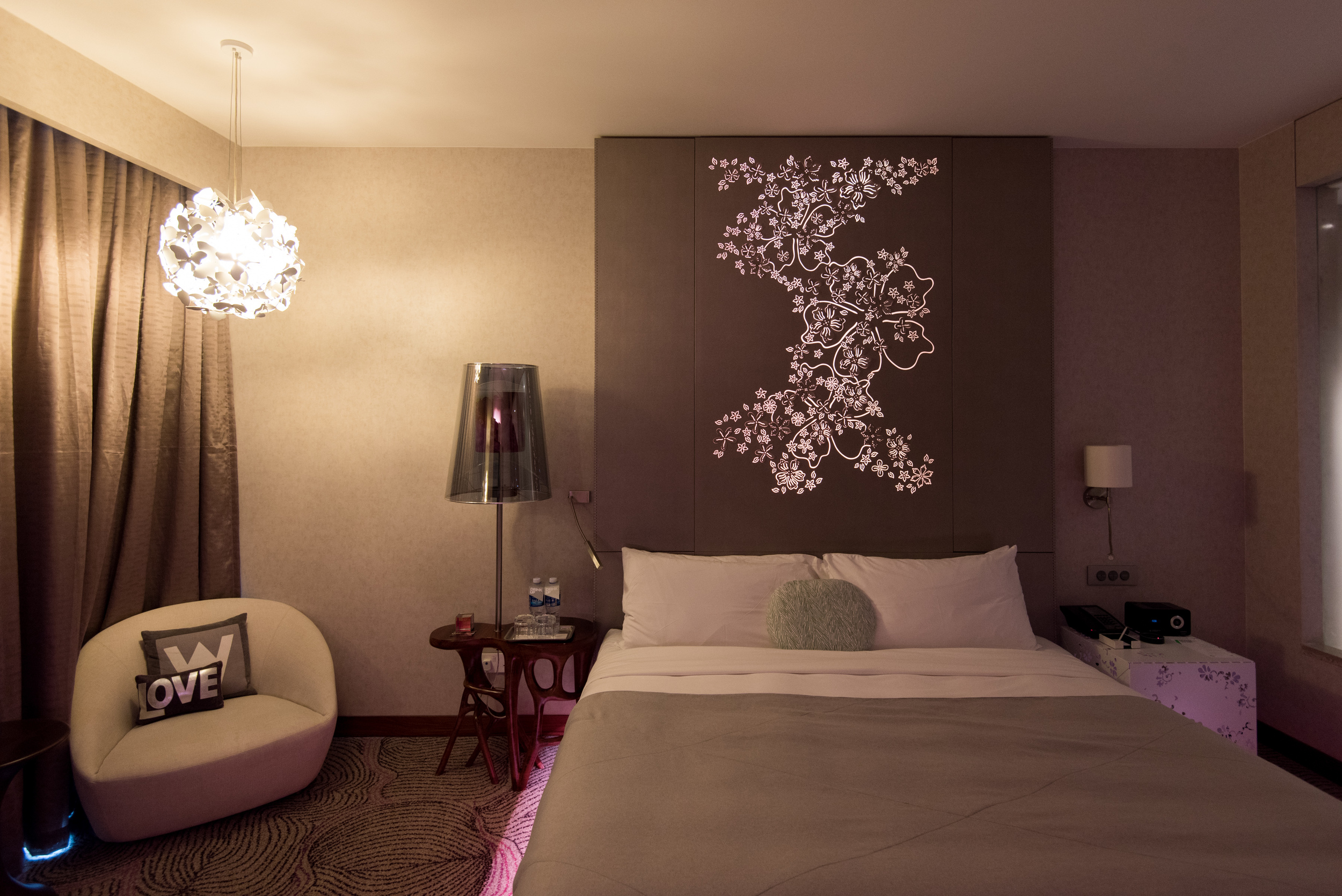 Mood Lighting - Fabulous Room W Singapore Sentosa Cove