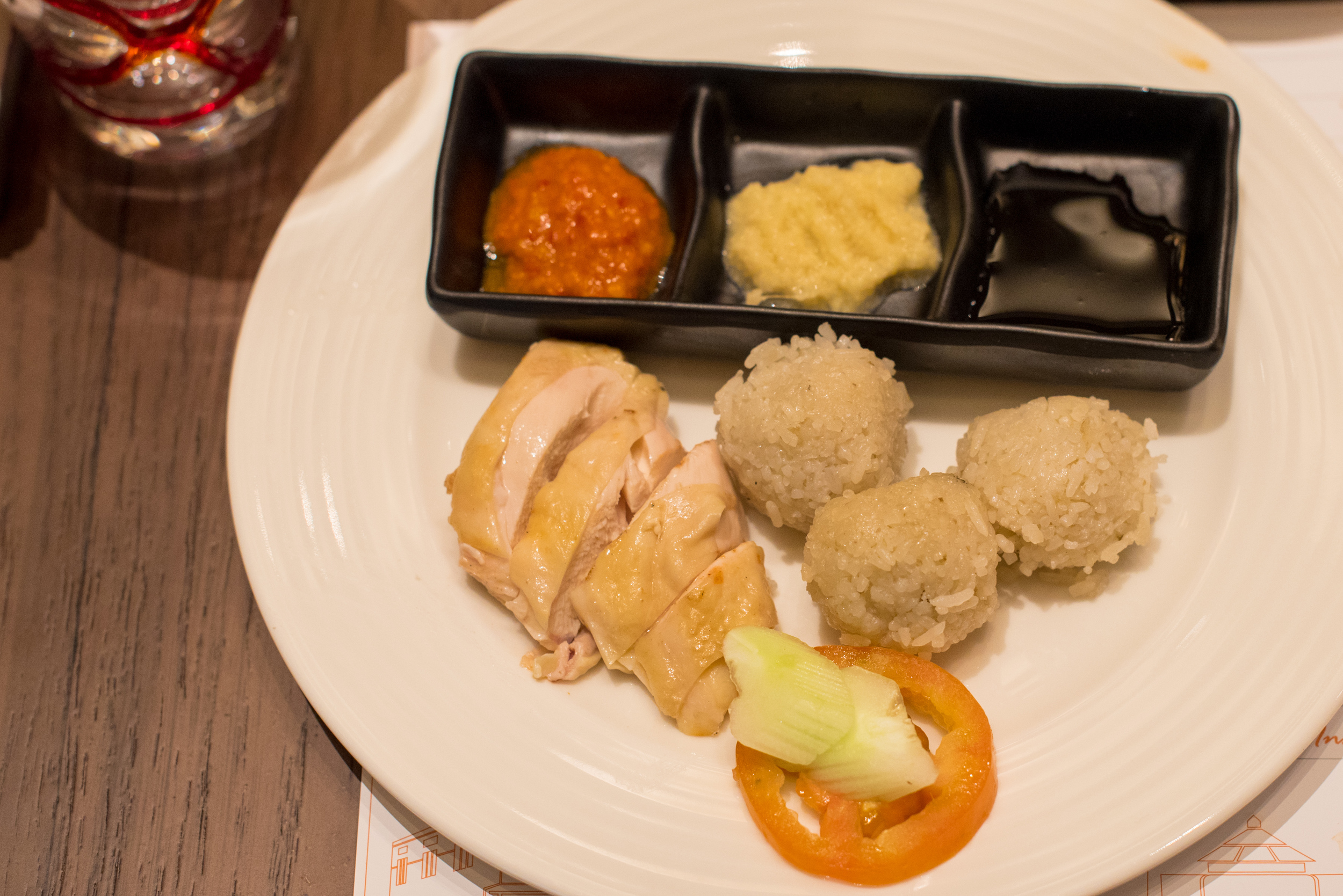 Chicken Rice - Sunday BrunchJ65 - Hotel Jen Tanglin Singapore