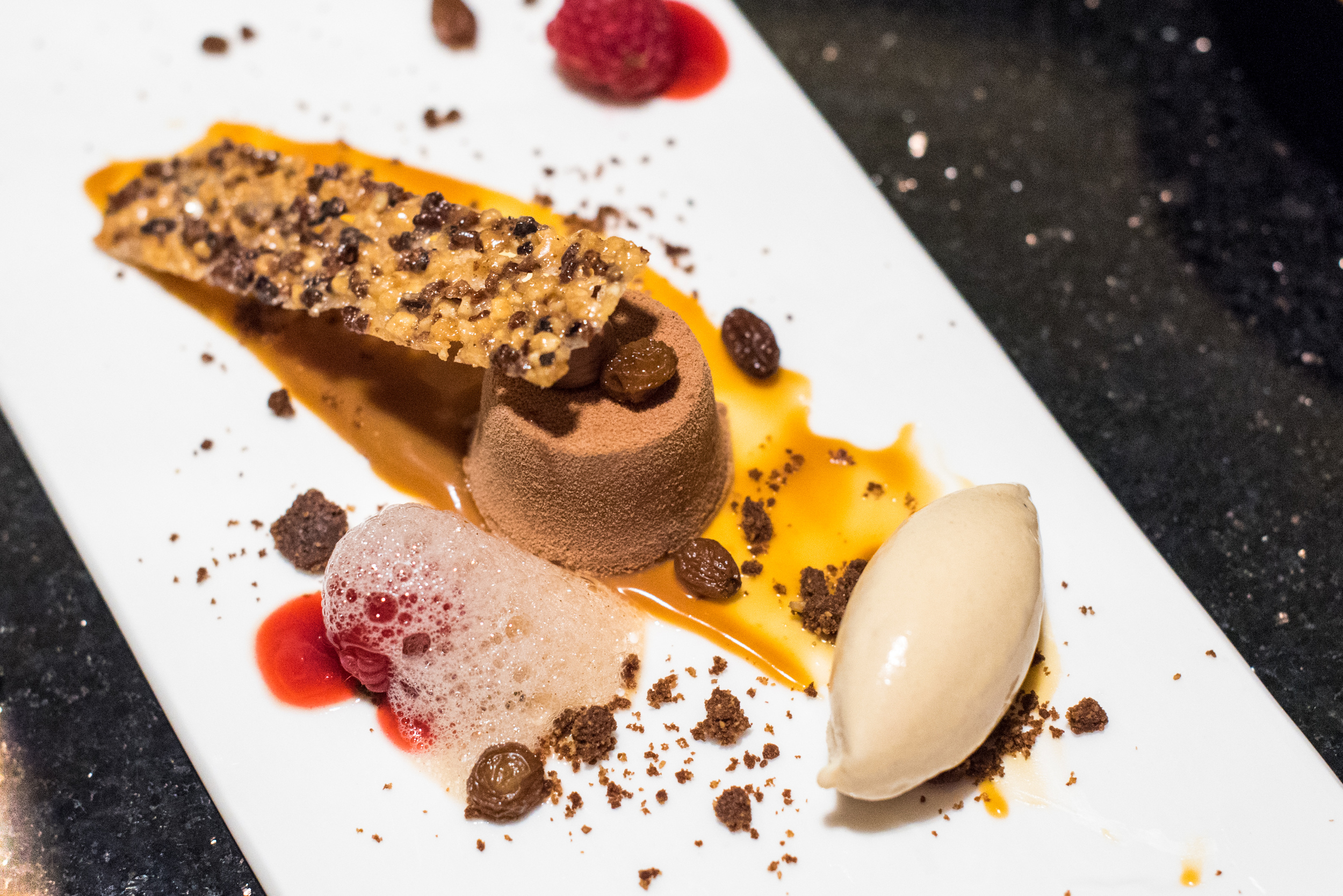 Salty Chocolate Rum-raisinAsh &amp; Elm -&nbsp;InterContinental Singapore