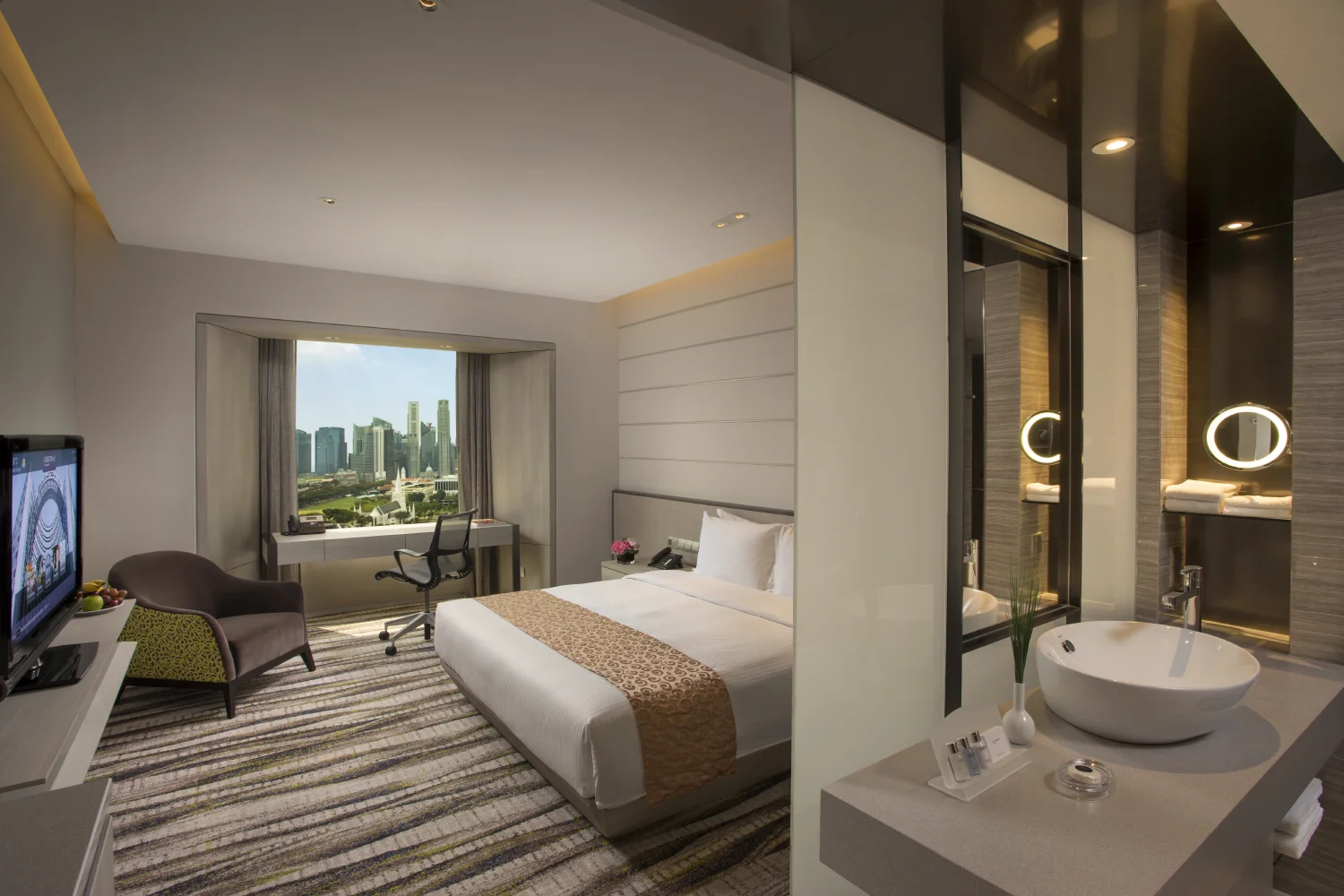 Deluxe Room | Photo Credit: Carlton Hotel Singapore