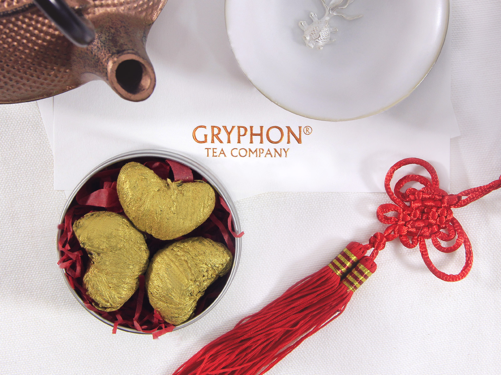 Golden Nugget Flowering Tea | Photo Credit: Gryphon Tea Company