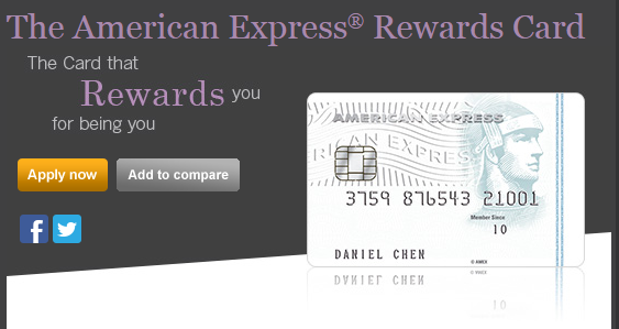 The American Express® Rewards Card | Photo Credit: American Express