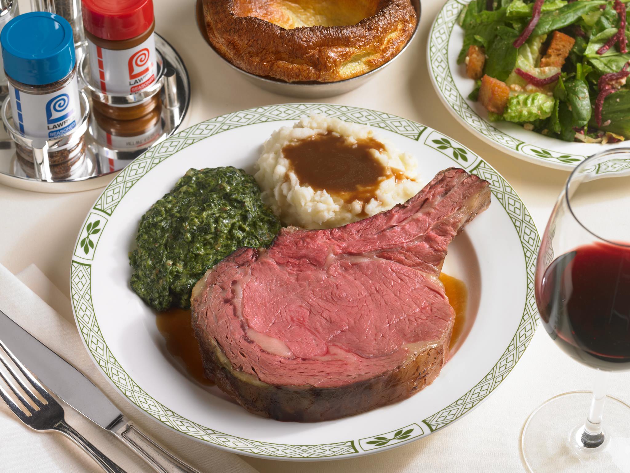 Bone-in Roasted Beef | Photo Credit: Lawry's The Prime Rib
