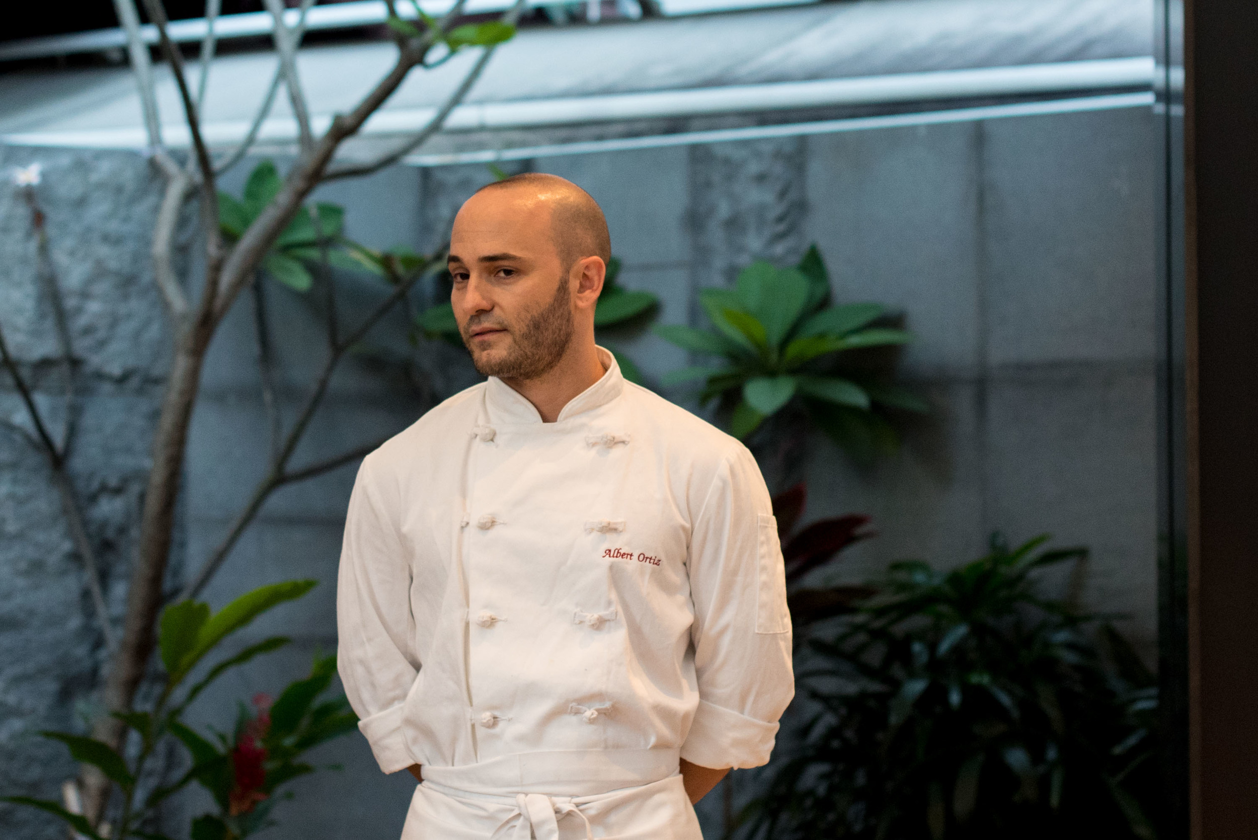 Guest Chef Albert OrtizPool Grill - Singapore Marriott Tang Plaza