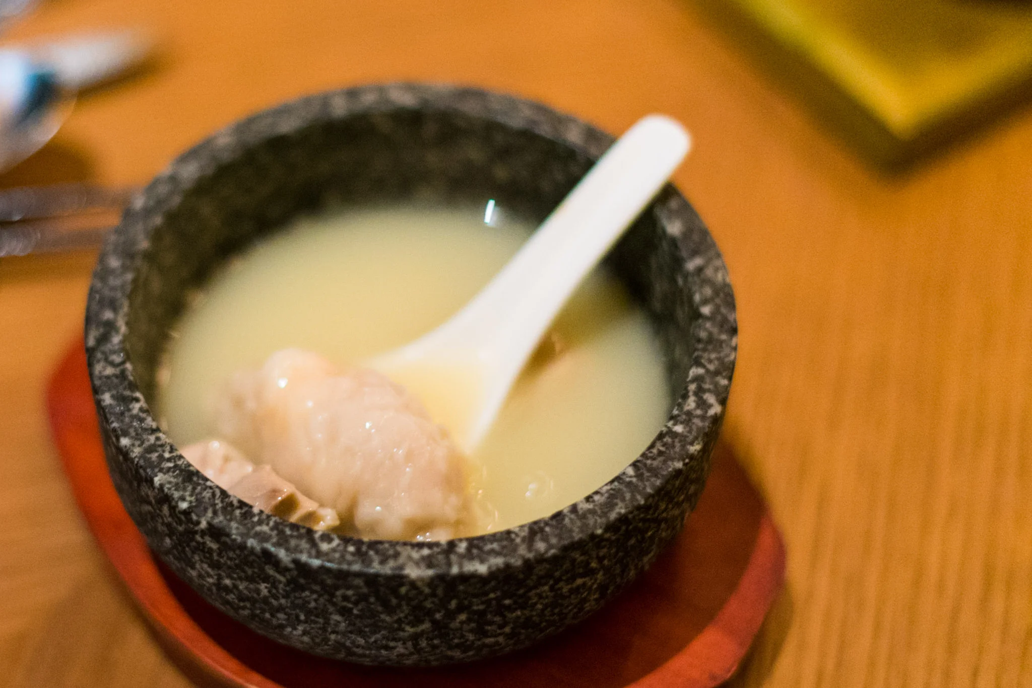 King Prawn Dumpling in Supreme Broth (S$14++) EMPRESS by The Privé Group