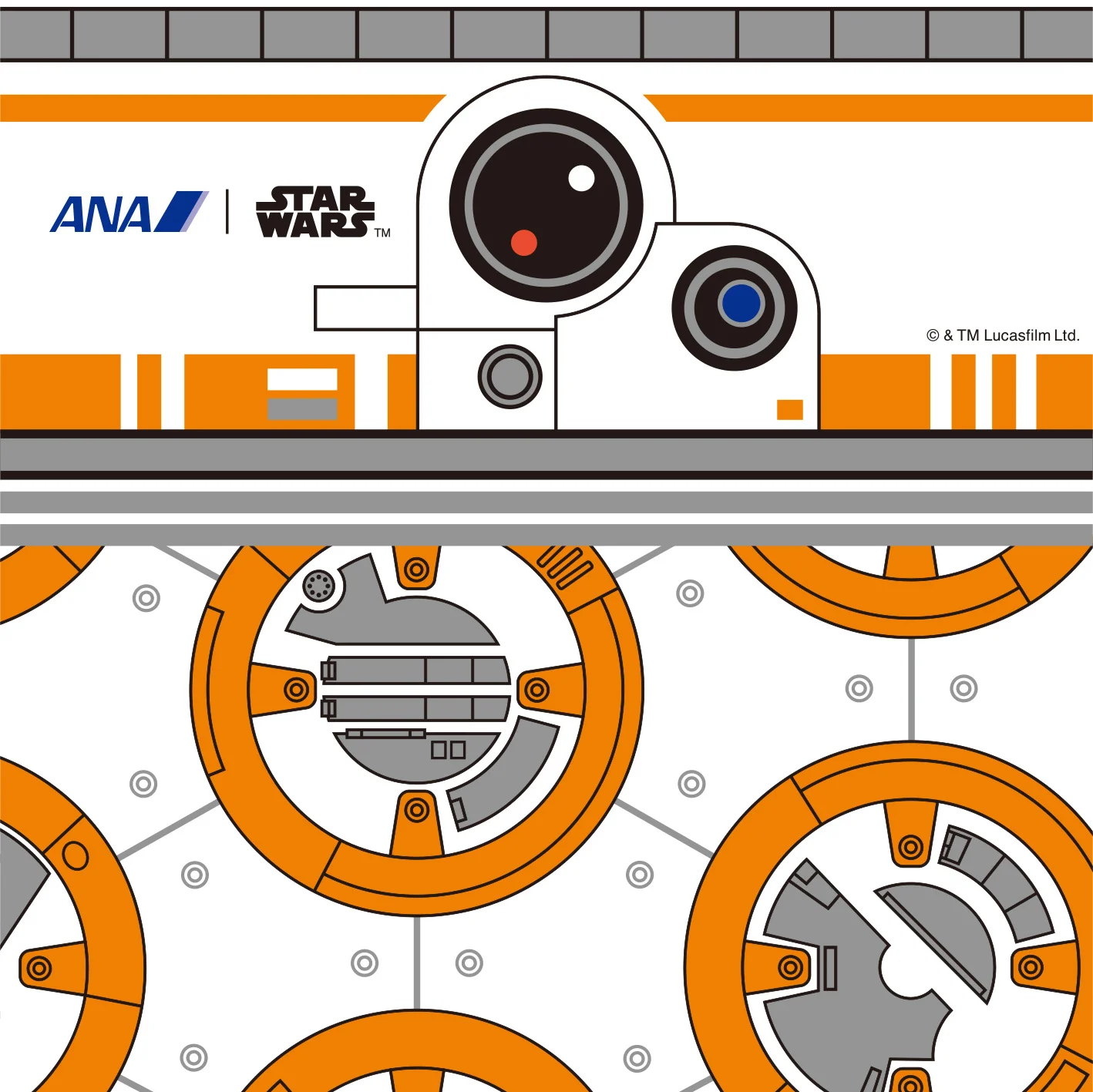 BB-8™ ANA JET | Photo Credit: ANA