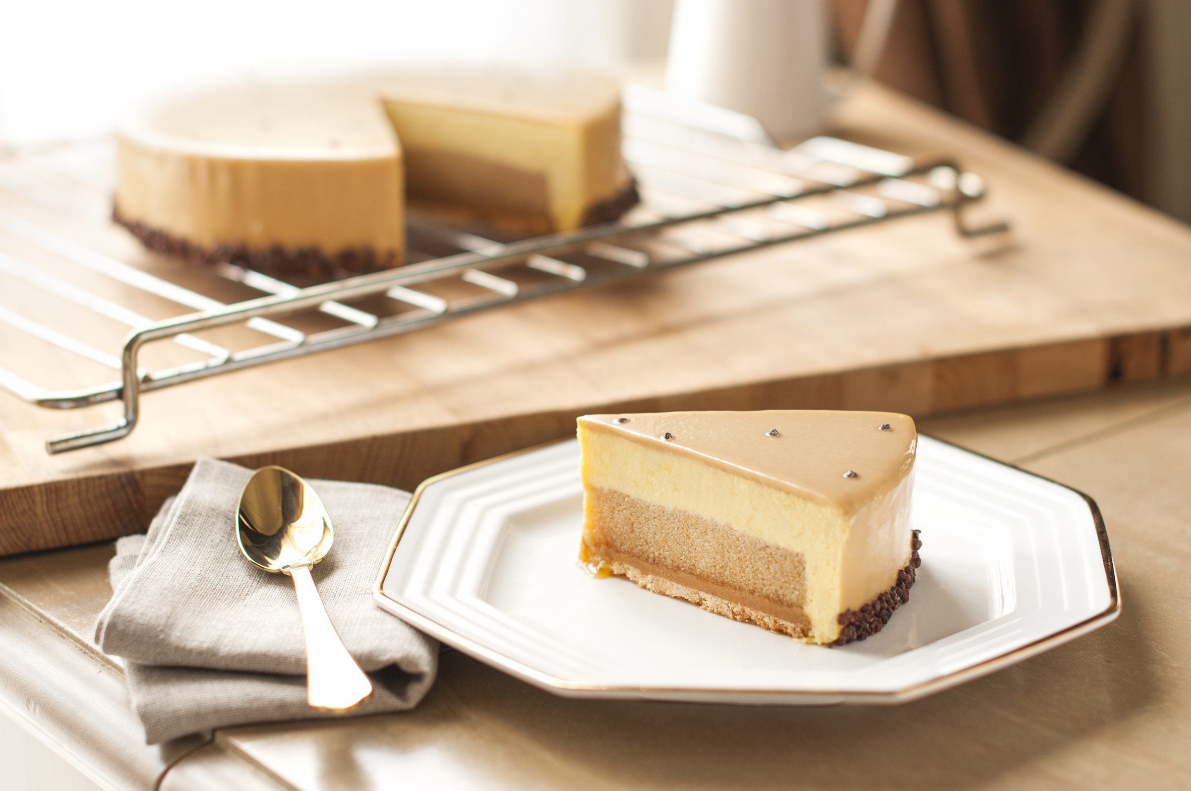 Durian Black Sea Salt Caramel Cake | Photo Credit: Goodwood Park Hotel Singapore