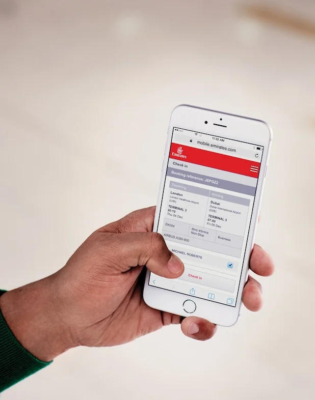 Online Check-in 48 Hours before Emirates Flight