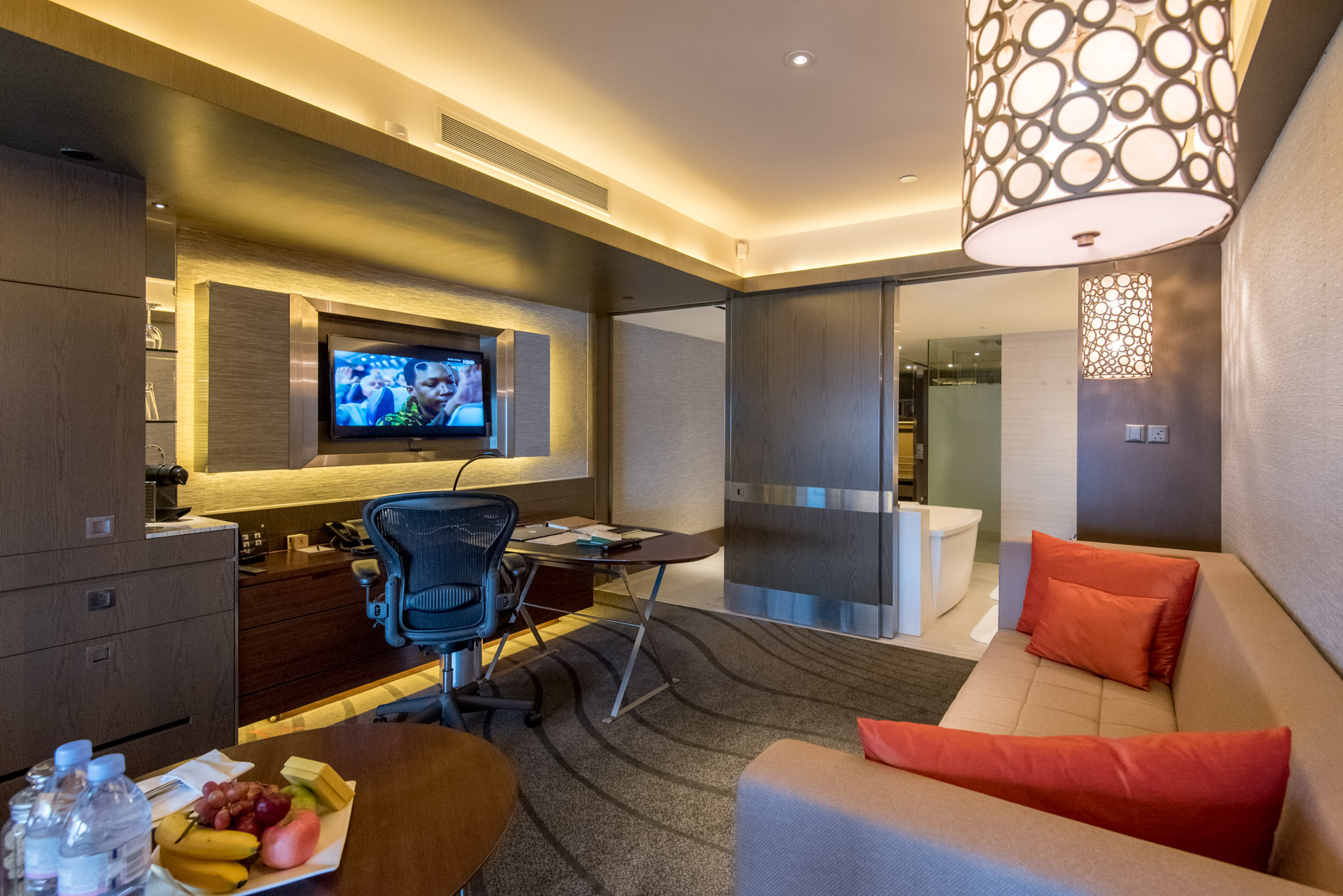 Living AreaPacific Harbour Studio - Pan Pacific Singapore