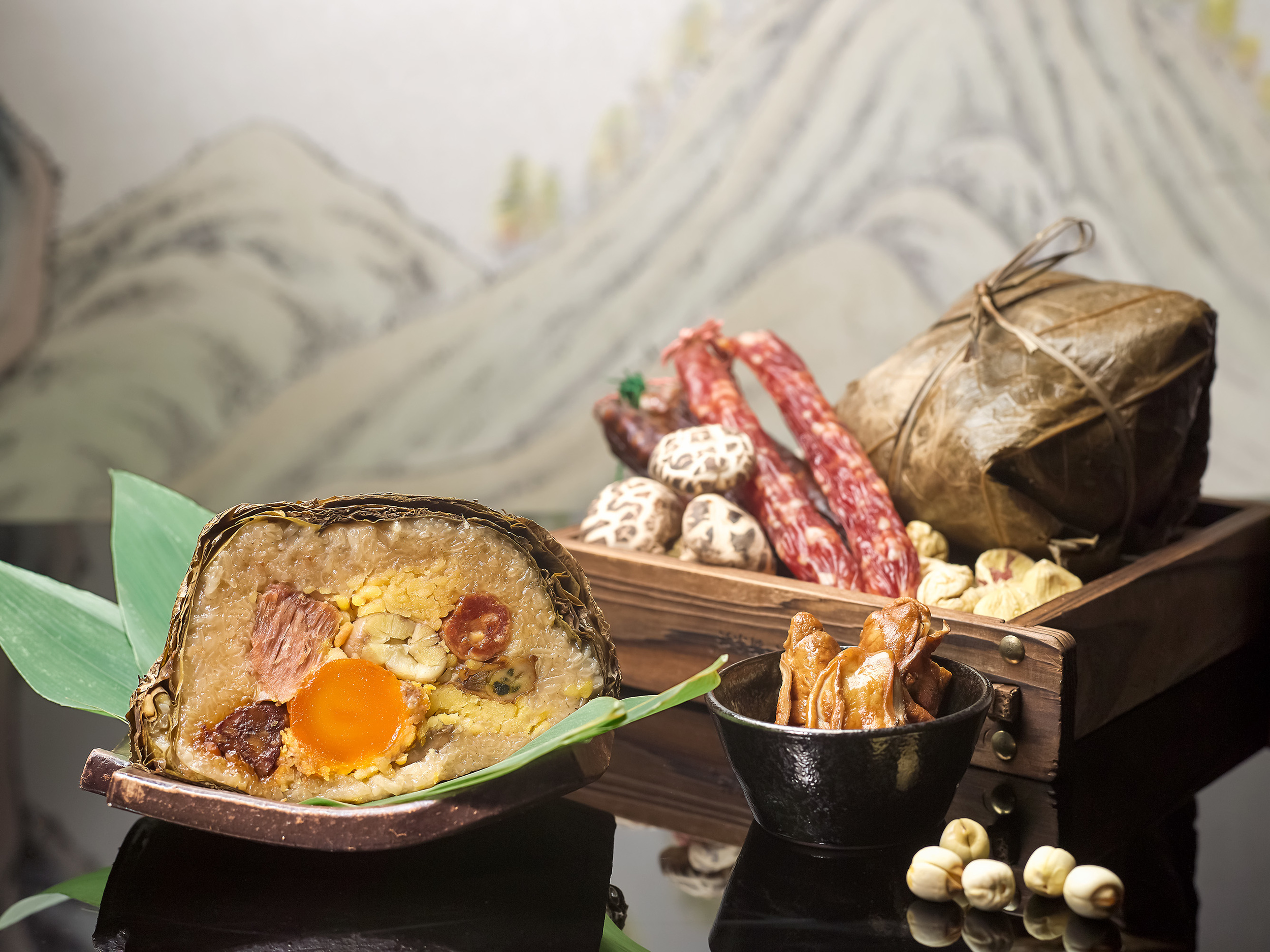 Traditional Cantonese Jumbo Rice Dumpling (S$29.90+) |&nbsp;Photo Credit: Pan Pacific Singapore