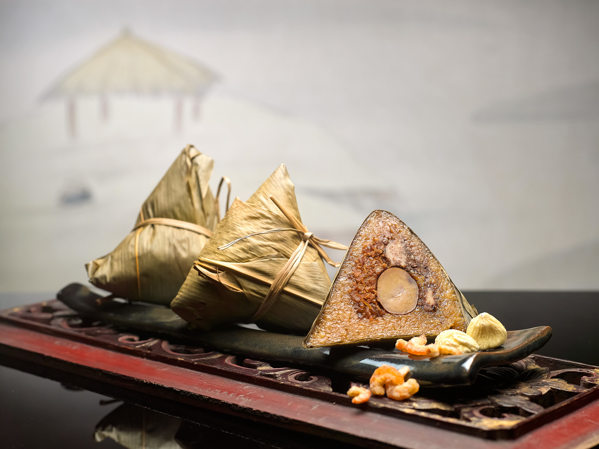 Traditional Pork Dumpling with Dried Shrimps (S$7.90) | Photo Credit: Pan Pacific Singapore