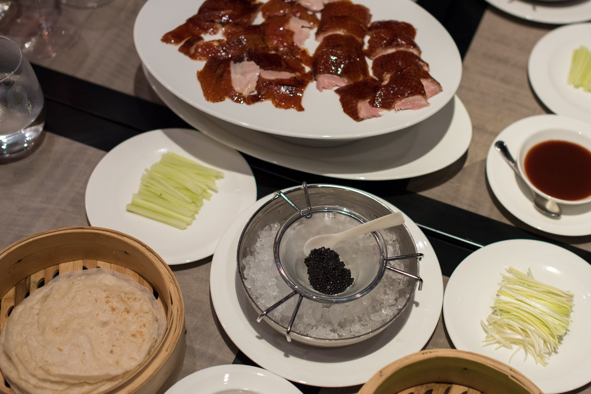 Signature Peking Duck (S$98++)Jiang-Nan Chun - Four Seasons Hotel Singapore