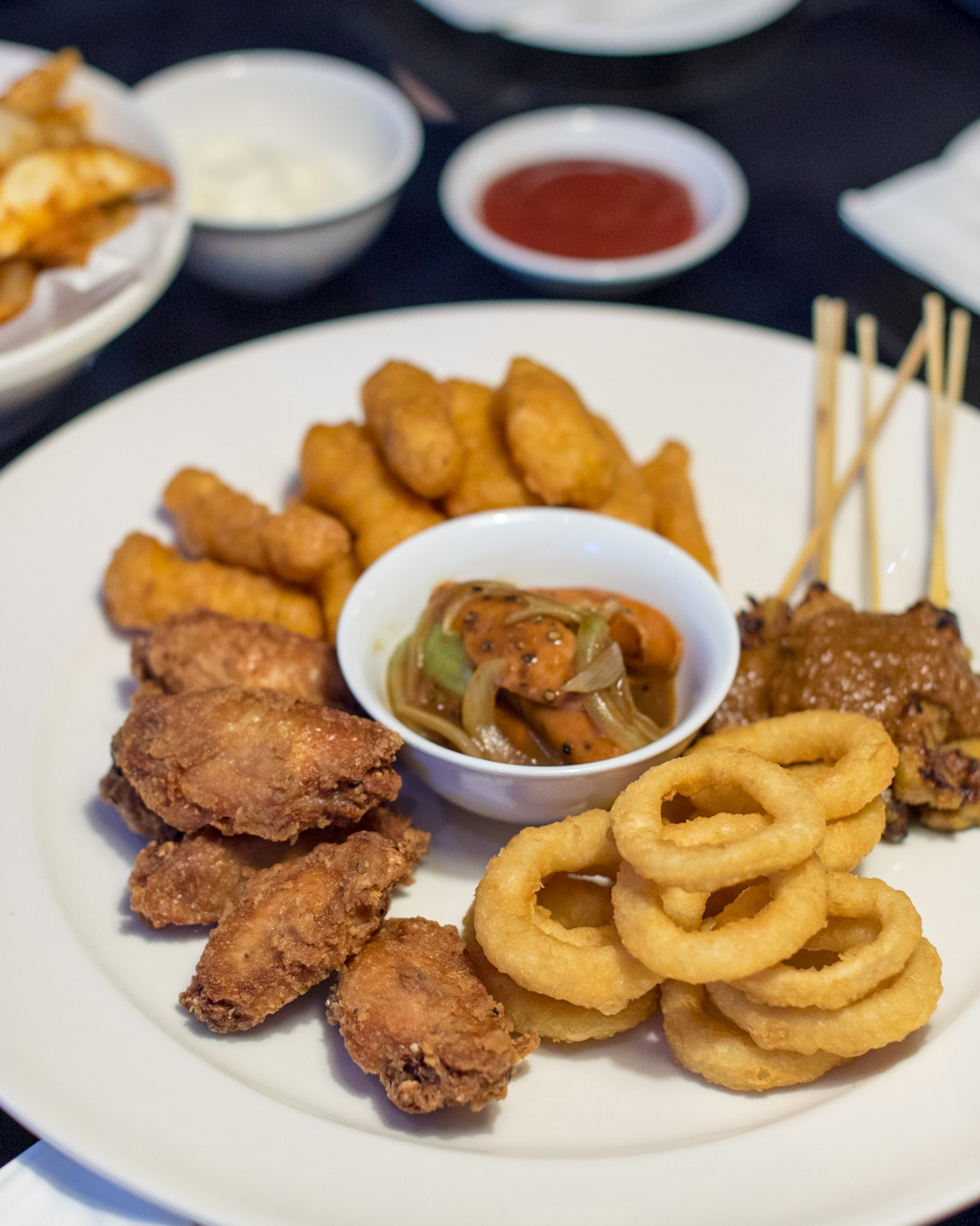 Bar Food at Gravity BarCarlton Hotel Singapore