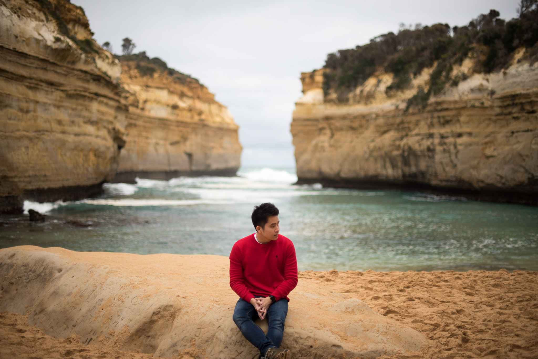 Great Ocean Road -&nbsp;Shot with Nikon D750 ISO 100 |&nbsp;f / 1.4 |&nbsp;1/1600 sec