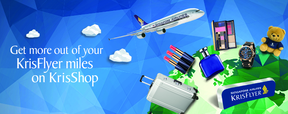 Redeem KrisFlyer Miles on KrisShop | Photo Credit: Singapore Airlines