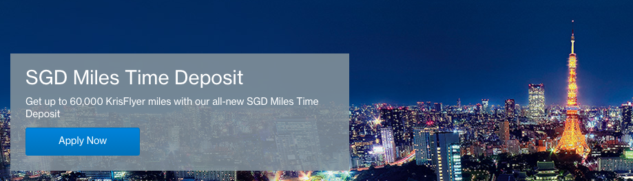 SGD Miles Time Deposit | Photo Credit: Standard Chartered