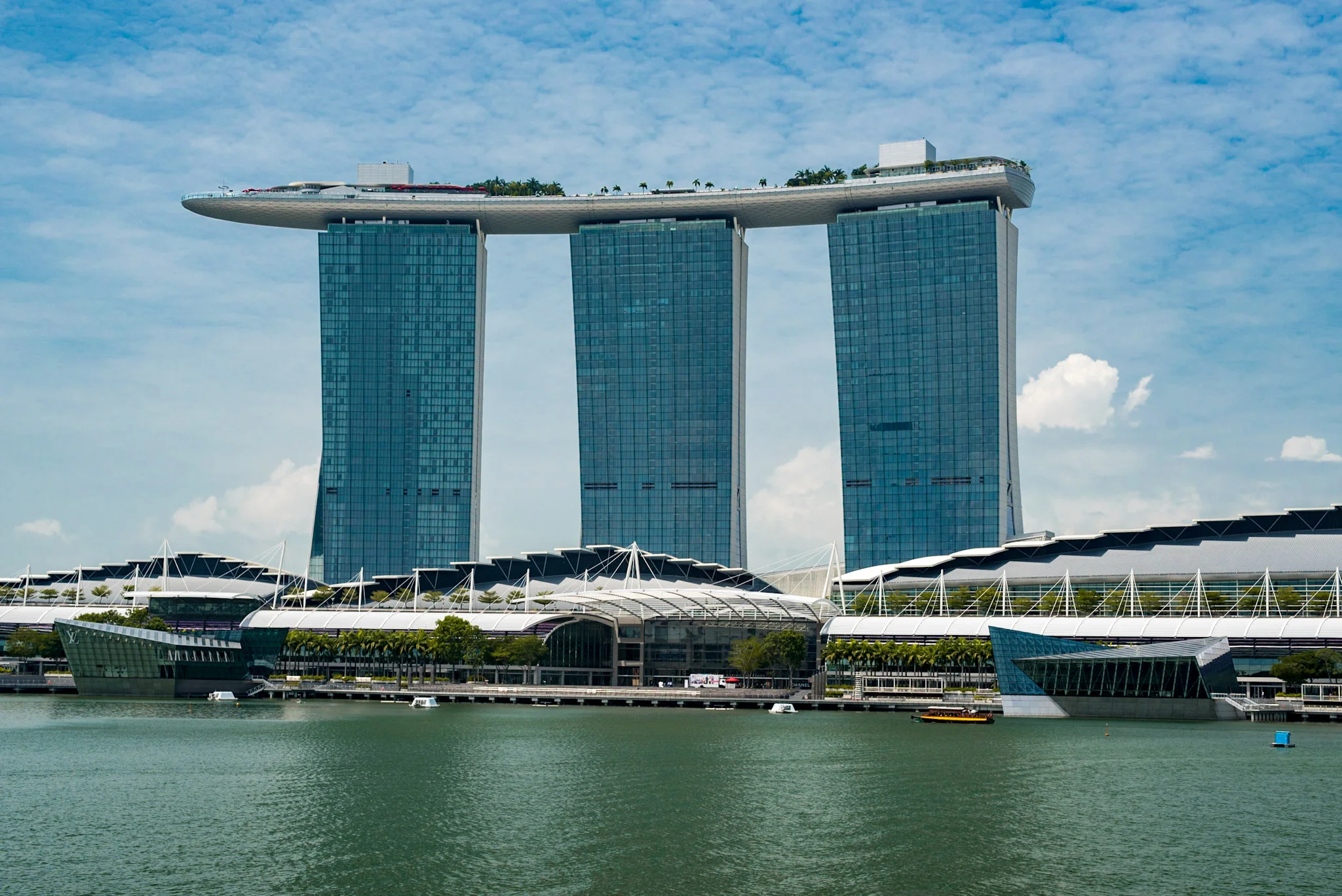 View of the Marina Bay Sands Saturday Brunch - The Pelican Seafood Bar & Grill