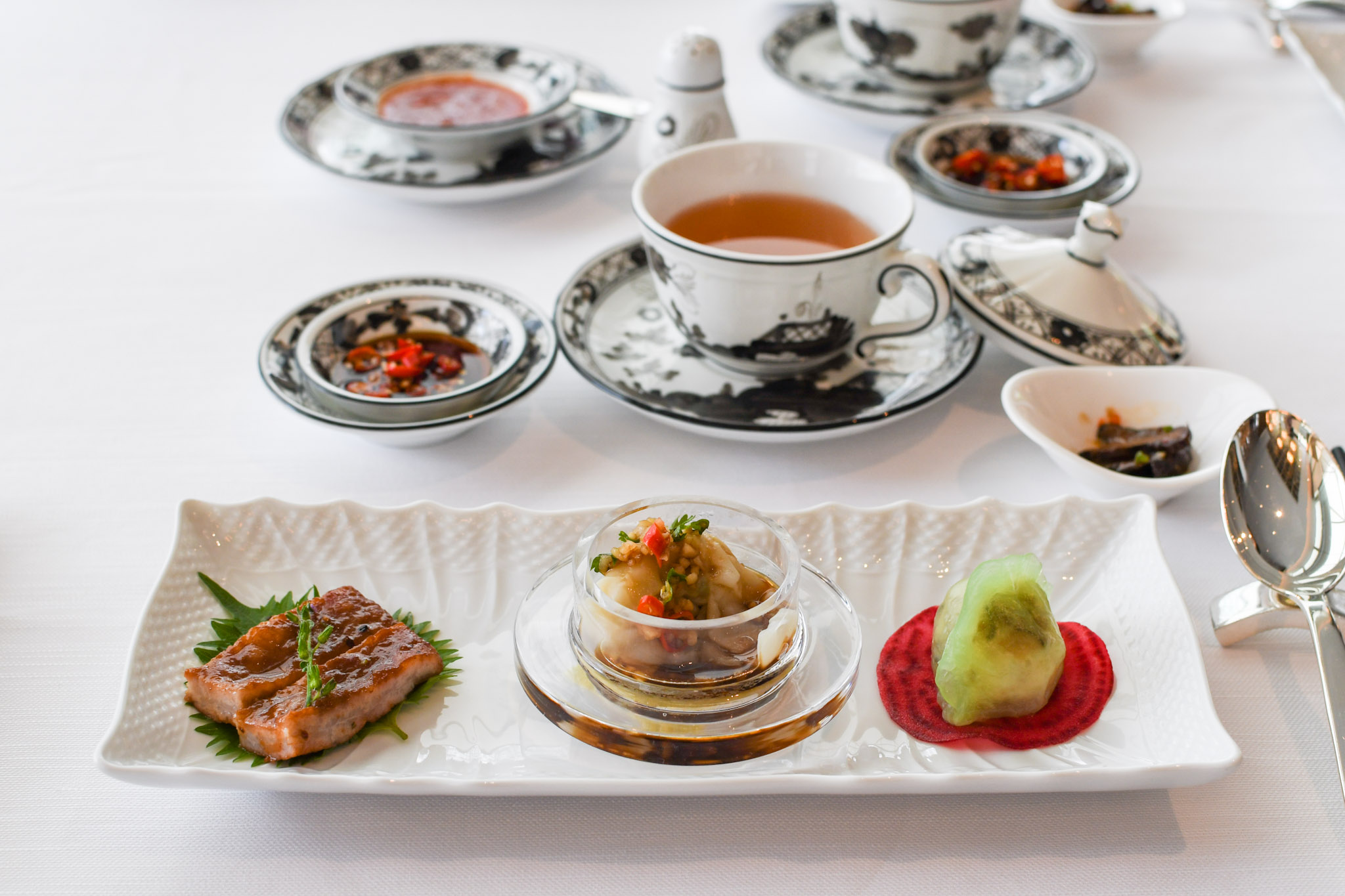 Summer Pavilion at The Ritz-Carlton, Millenia Singapore awarded with One Michelin Star - Michelin Star Menu