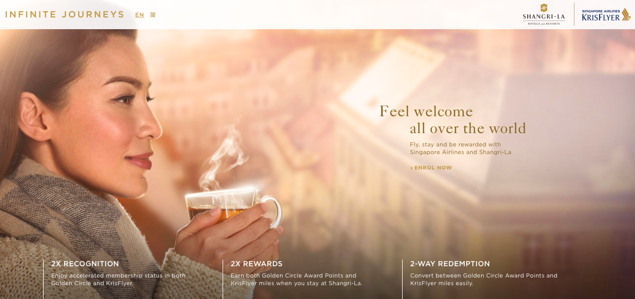 Infinite Journeys with Singapore Airlines and Shangri-La - Status Match, Convert Points and Double Dip