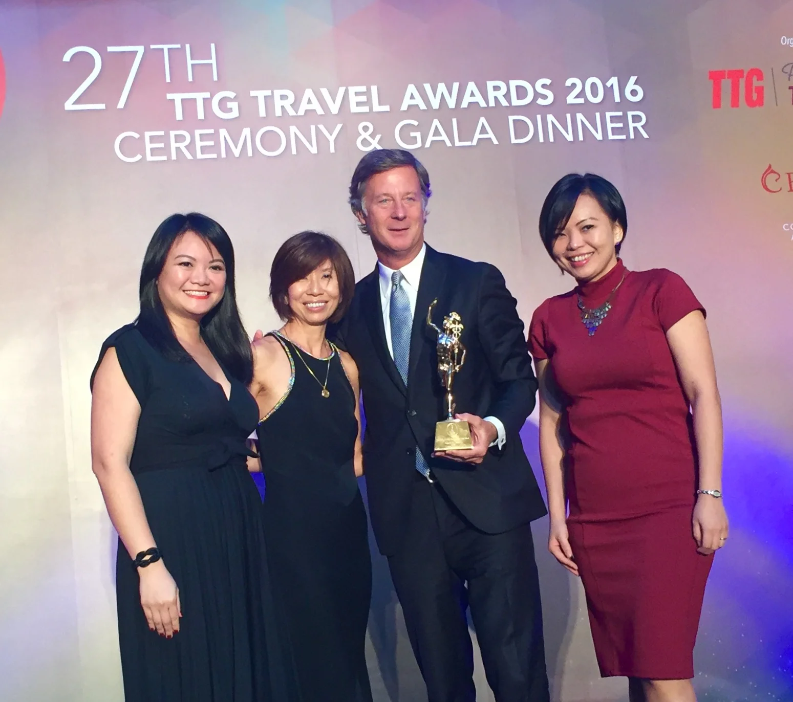 AccorHotels wins Best Global Hotel Chain at TTG Asia Travel Awards 2016