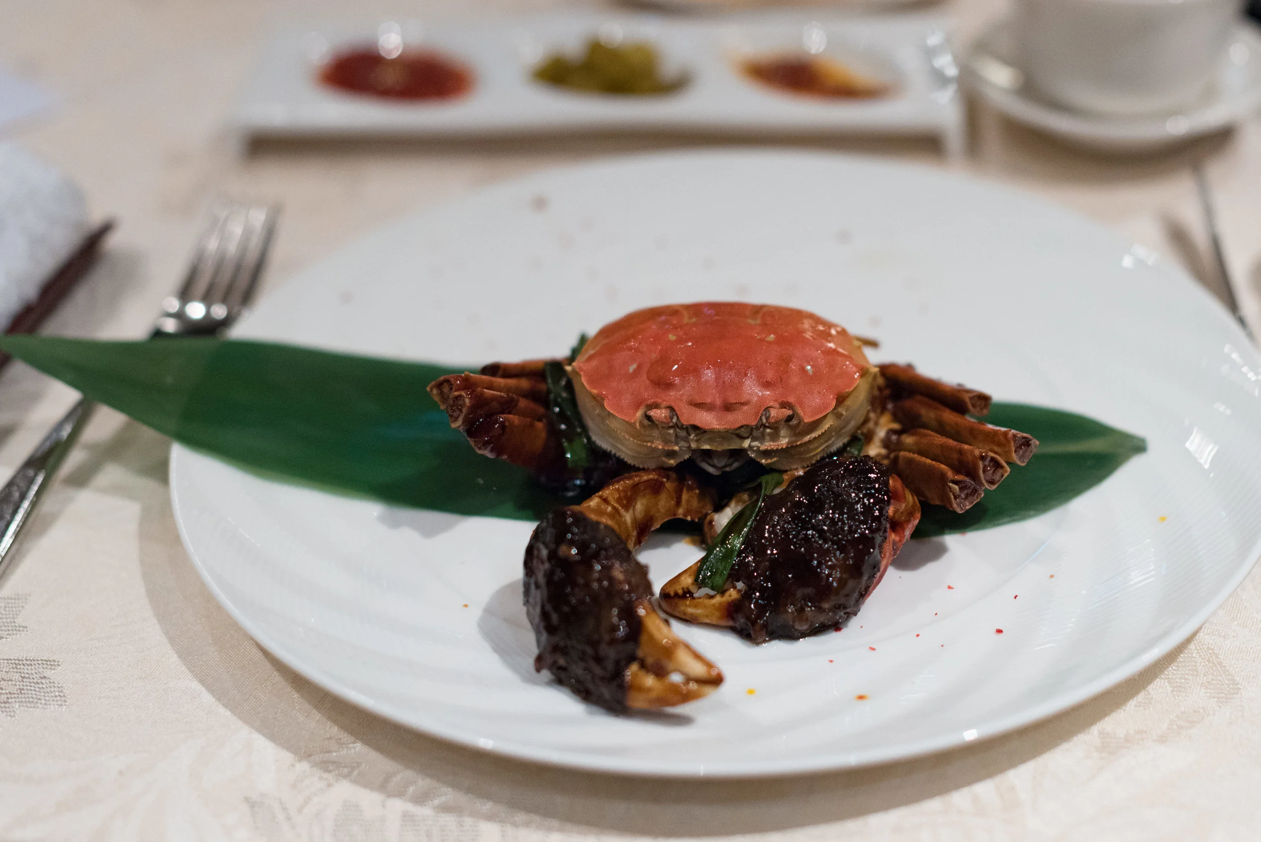 Hairy Crabs (2016) at Hai Tien Lo, Pan Pacific Singapore