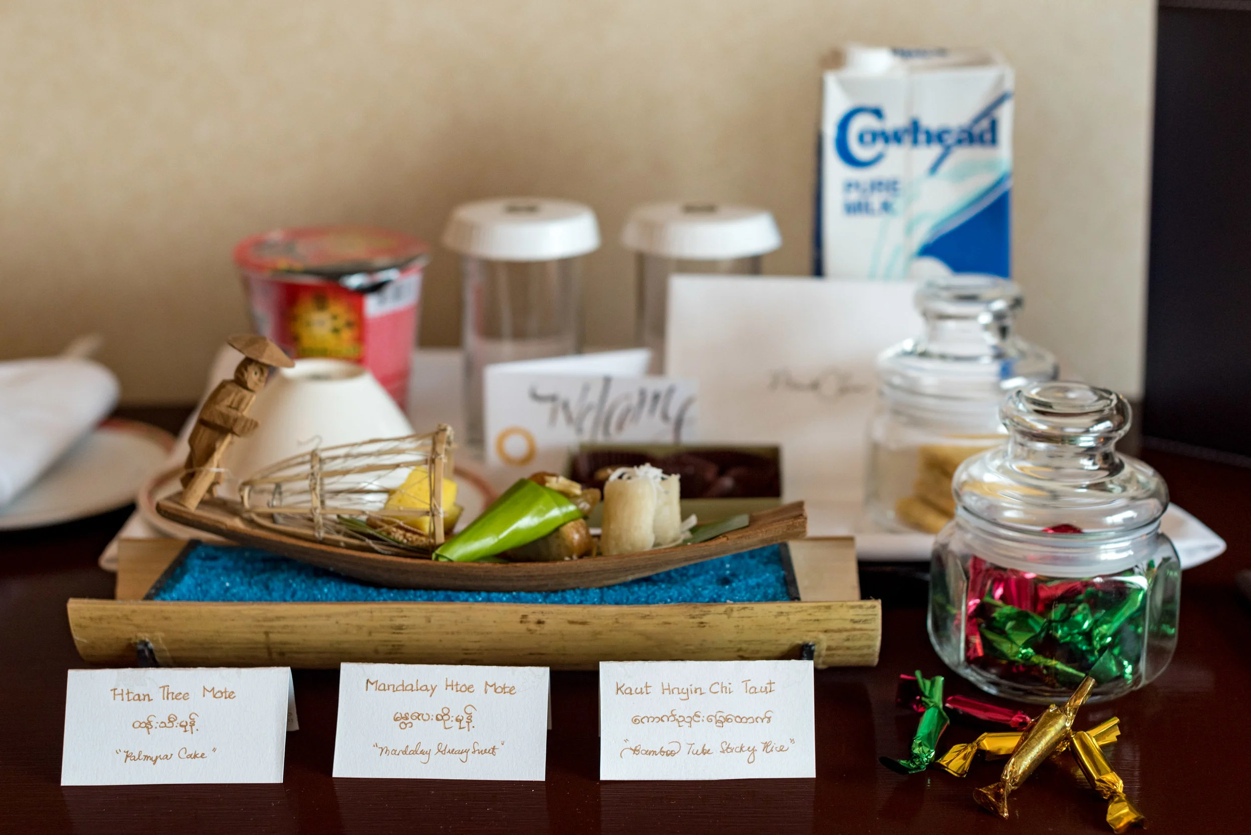 Welcome Amenities Horizon Club Room - Sule Shangri-La, Yangon