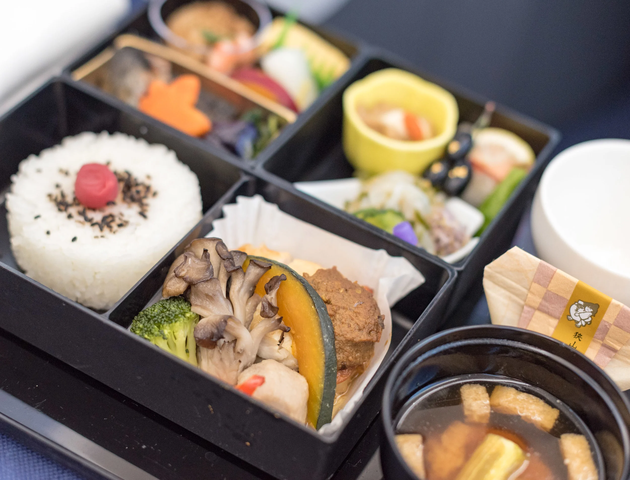 Japanese Cuisine (Washoku) ANA Business Class 787-900 - NH859 (HND-HKG)
