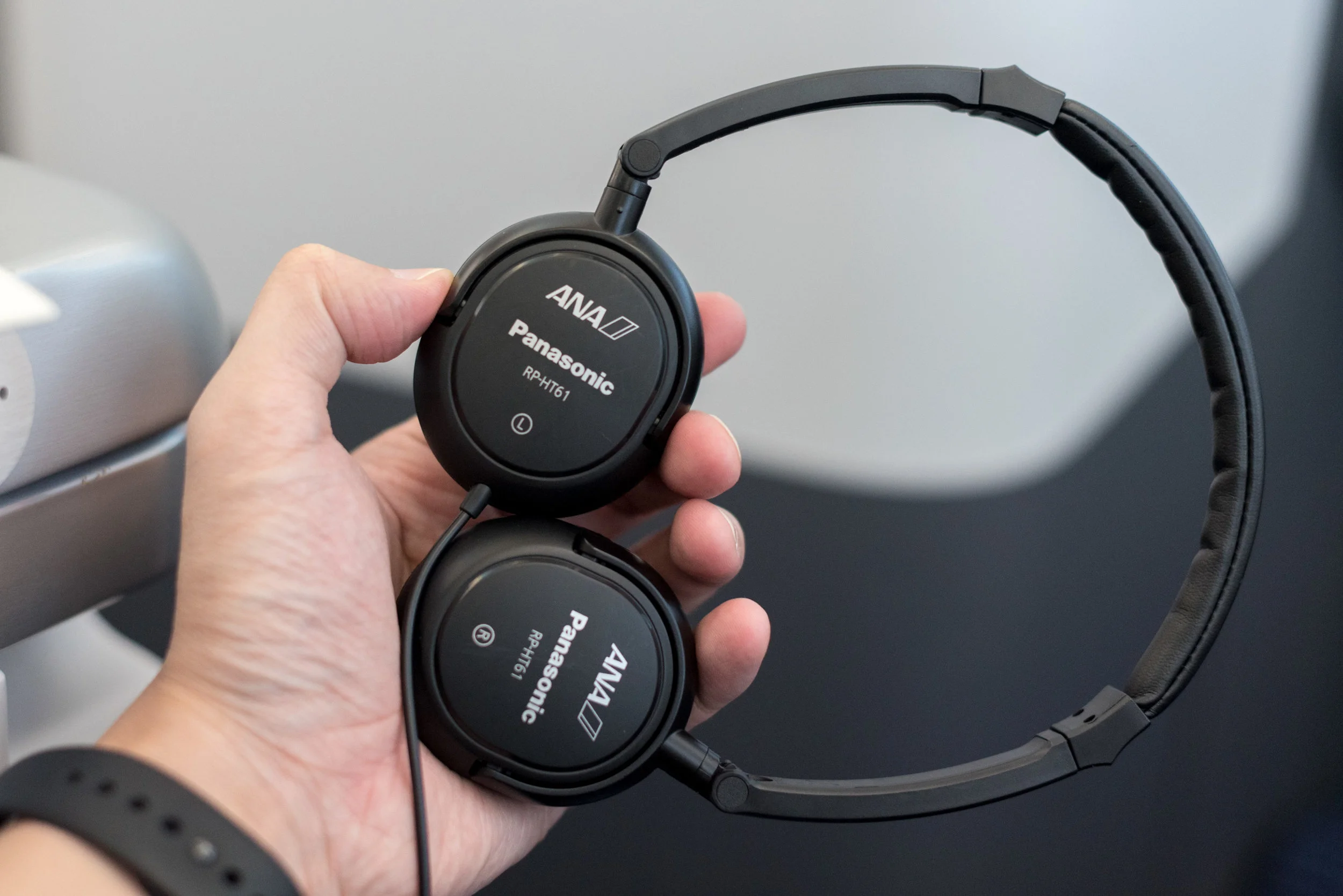 Panasonic Headset ANA Business Class 787-900 - NH859 (HND-HKG)