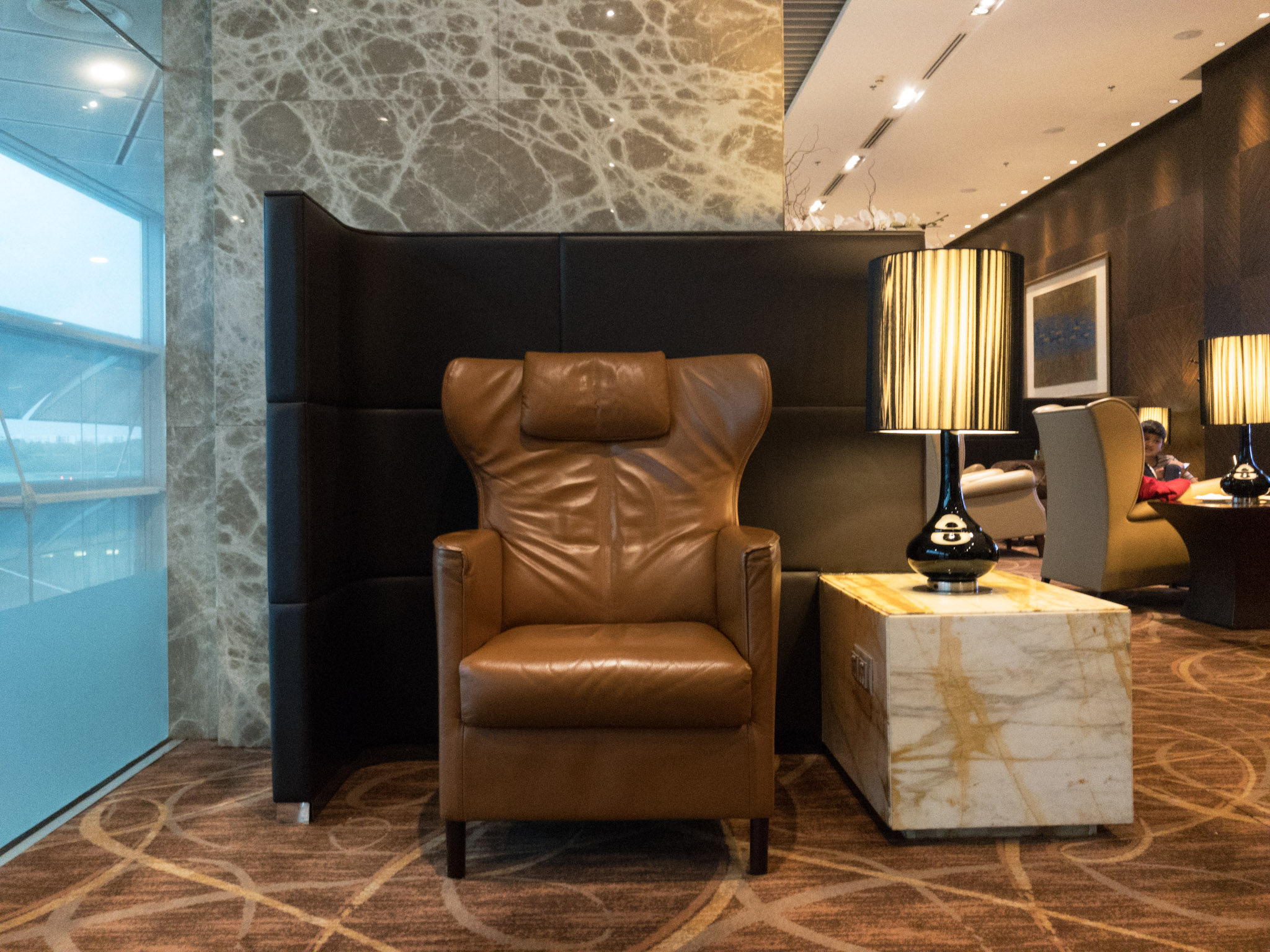 Individual Throne Seats The Private Room by Singapore Airlines (Changi Airport)
