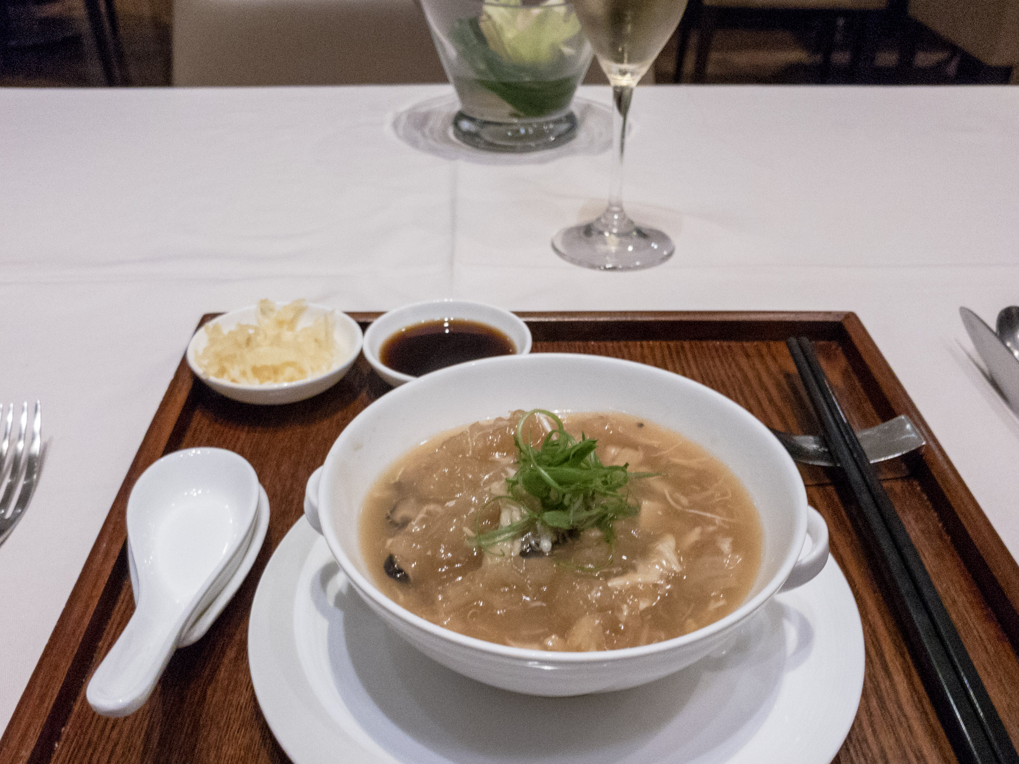 Fish Maw Soup The Private Room by Singapore Airlines (Changi Airport)