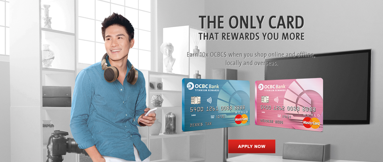 OCBC Titanium Rewards Card | Photo Credit: OCBC
