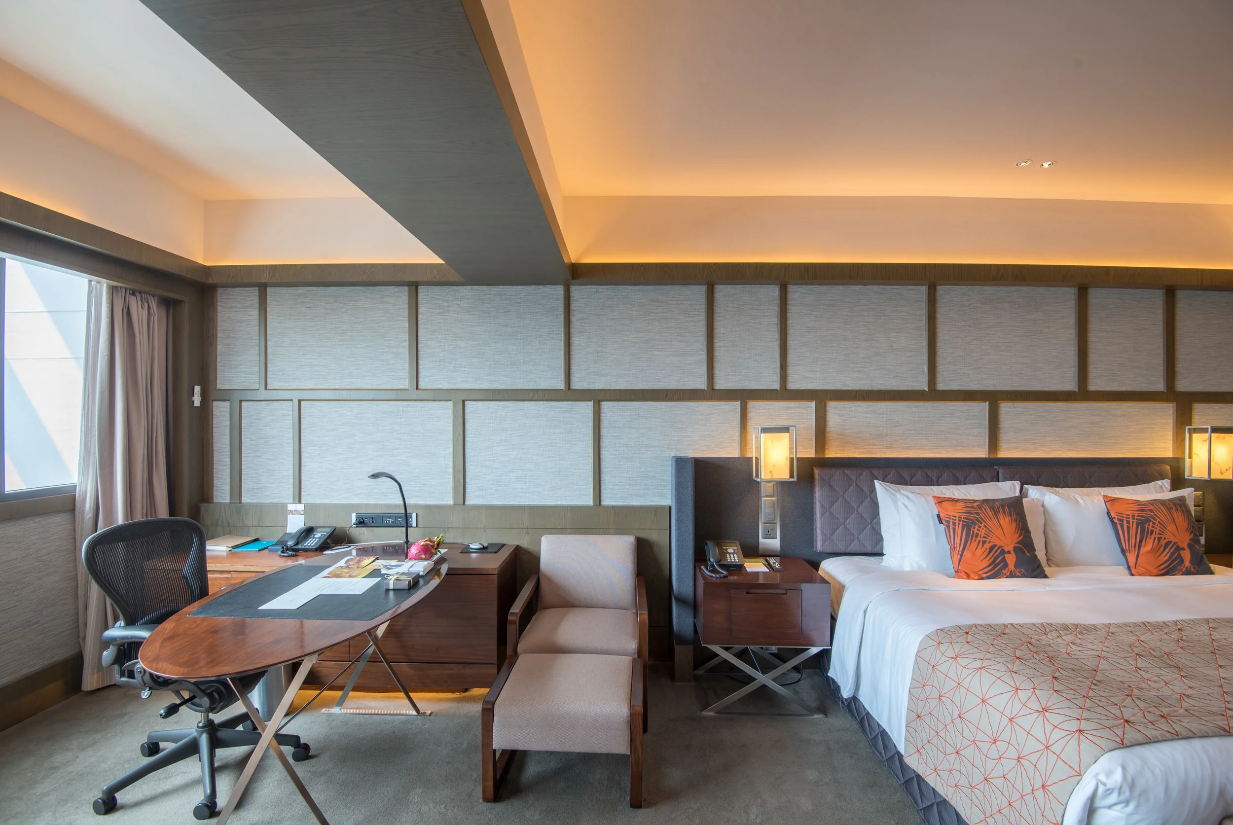 Bedroom Harbour Studio - Pan Pacific Singapore