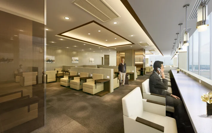 Bangkok Sakura Lounge | Photo Credit: Japan Airlines